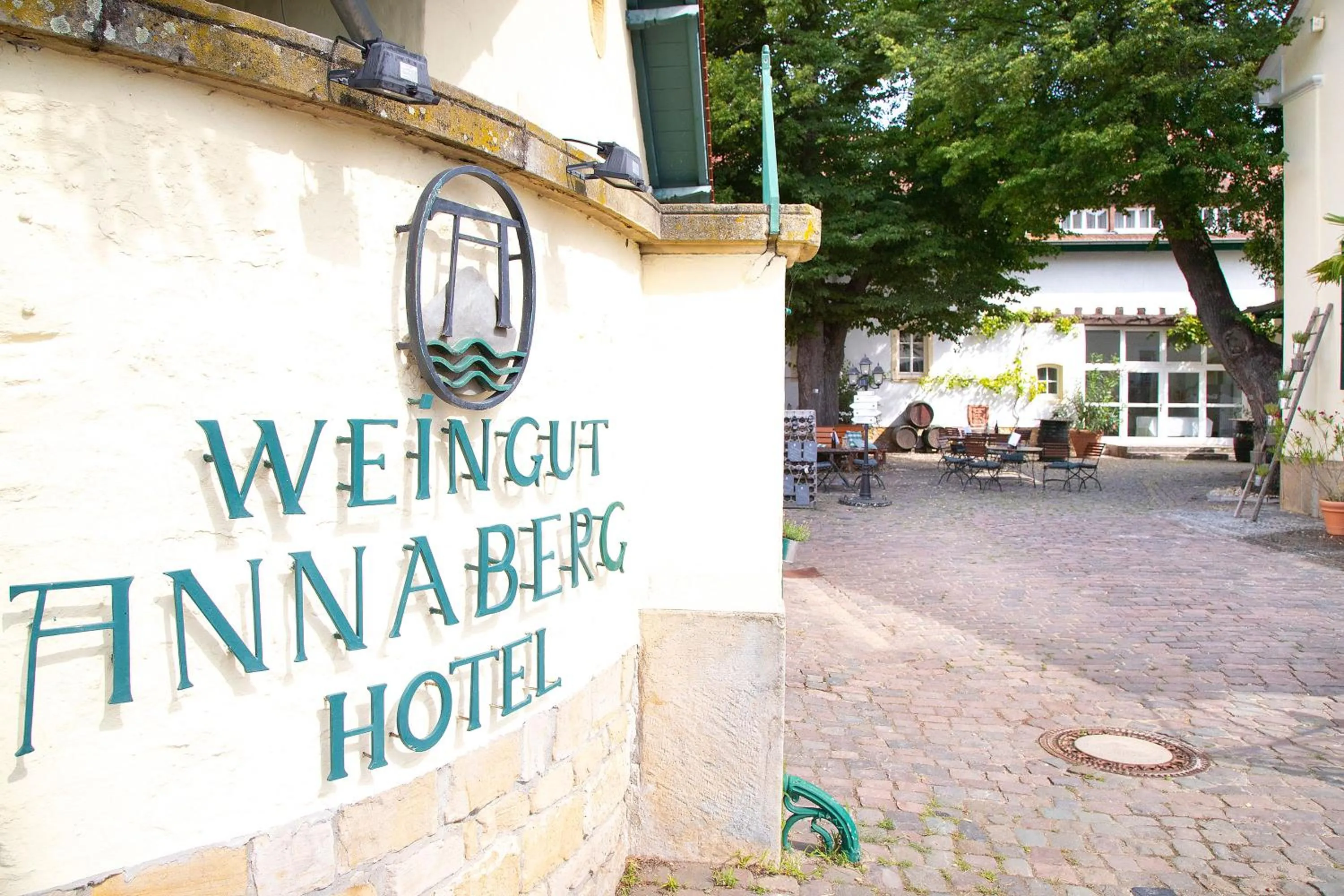 Facade/entrance in Hotel Annaberg