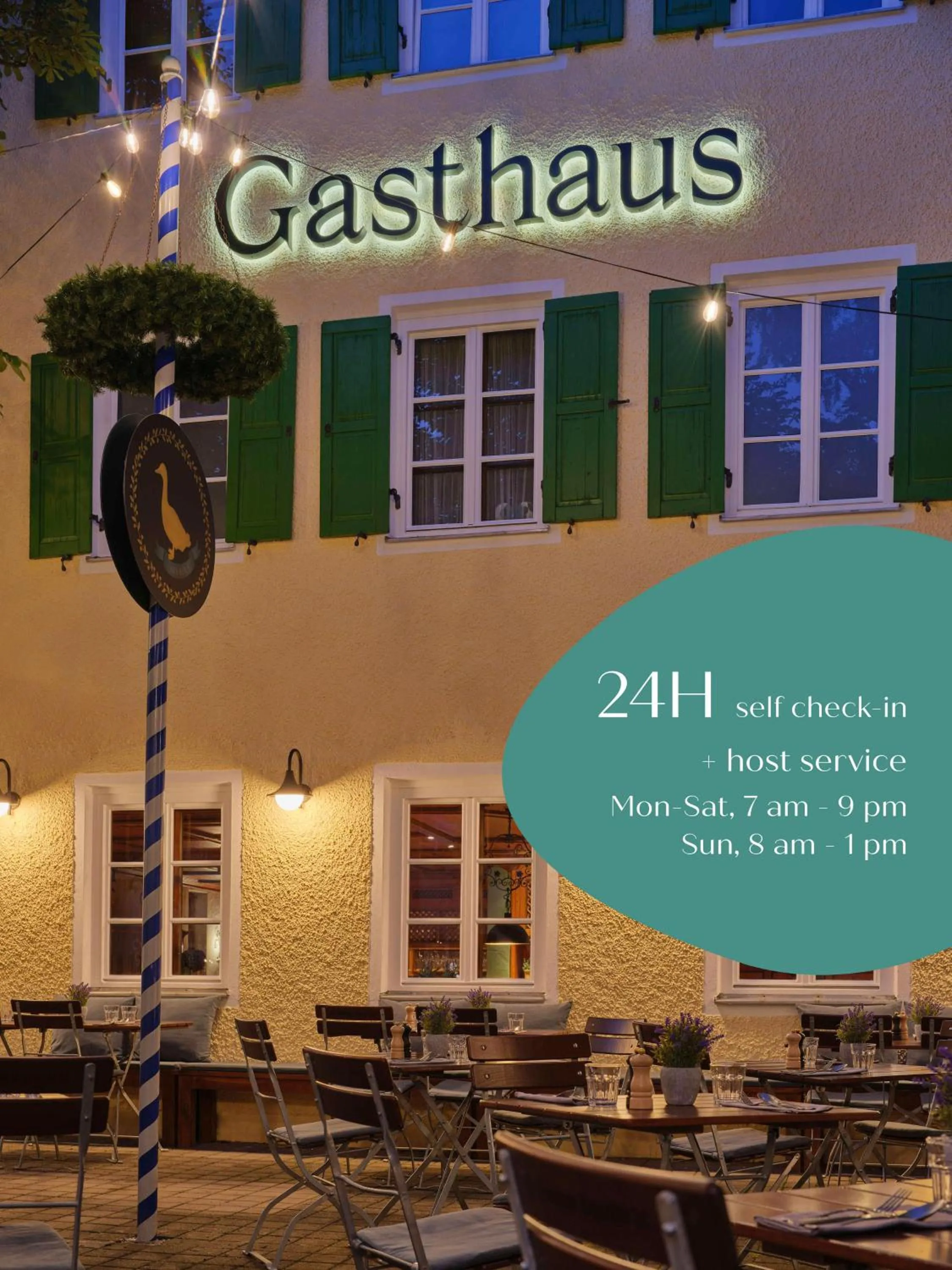 Property building in Classik Hotel Martinshof, Messe München