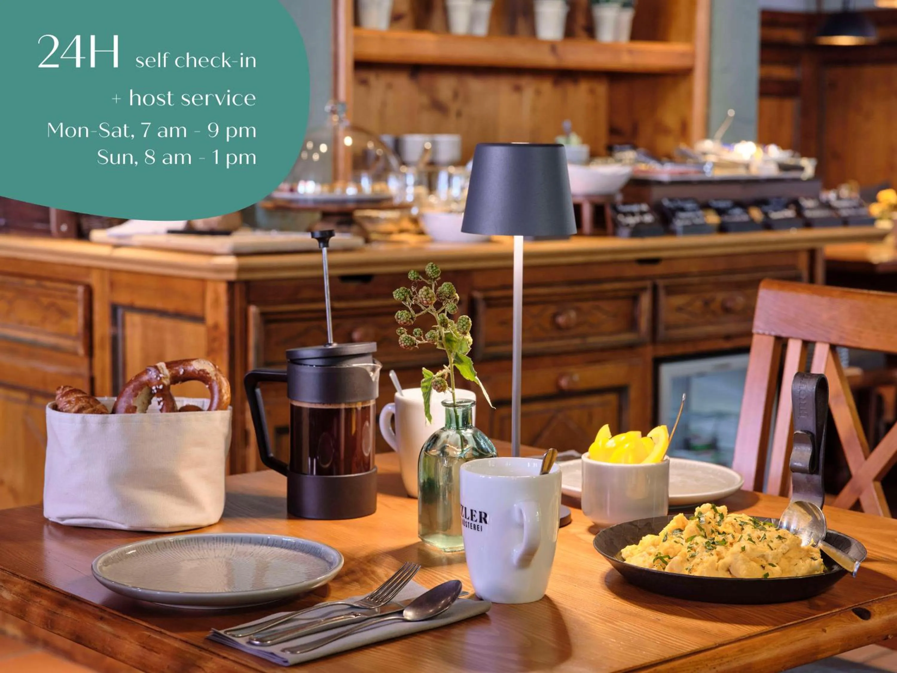 Food and drinks in Classik Hotel Martinshof, Messe München