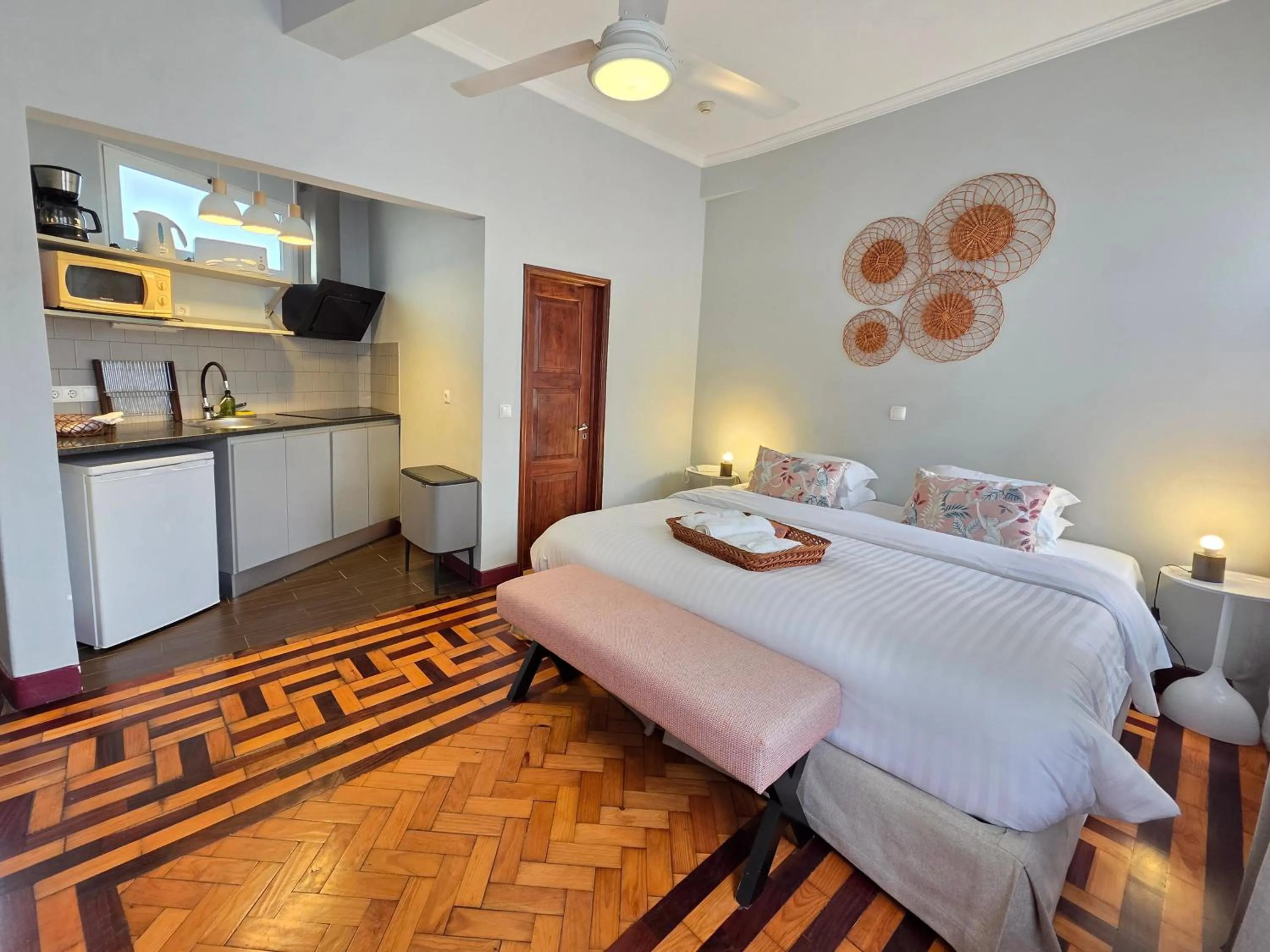 Photo of the whole room, Bed in ASPA Studios - Urban Conscious Living