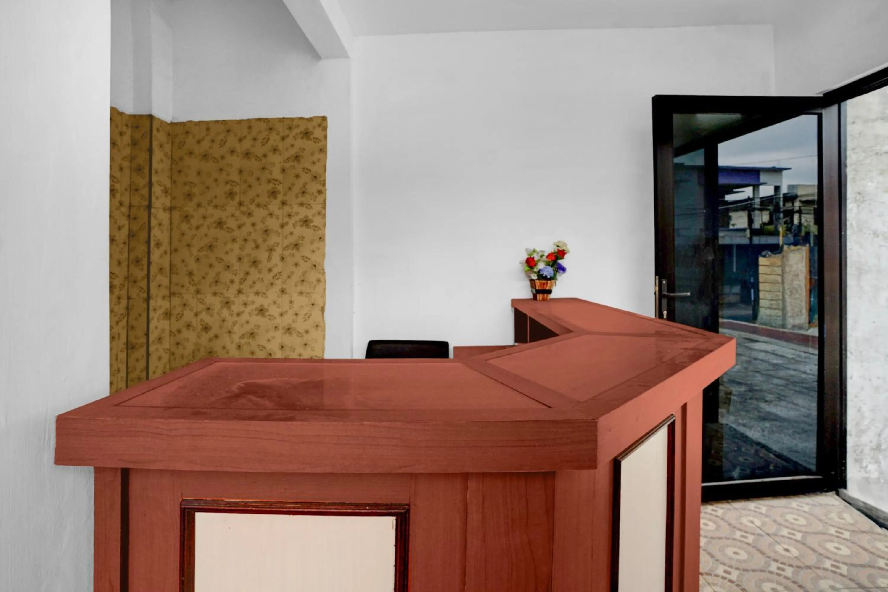 Lobby or reception in Hotel O near Jatim Park 3 formerly Srikandi Residence