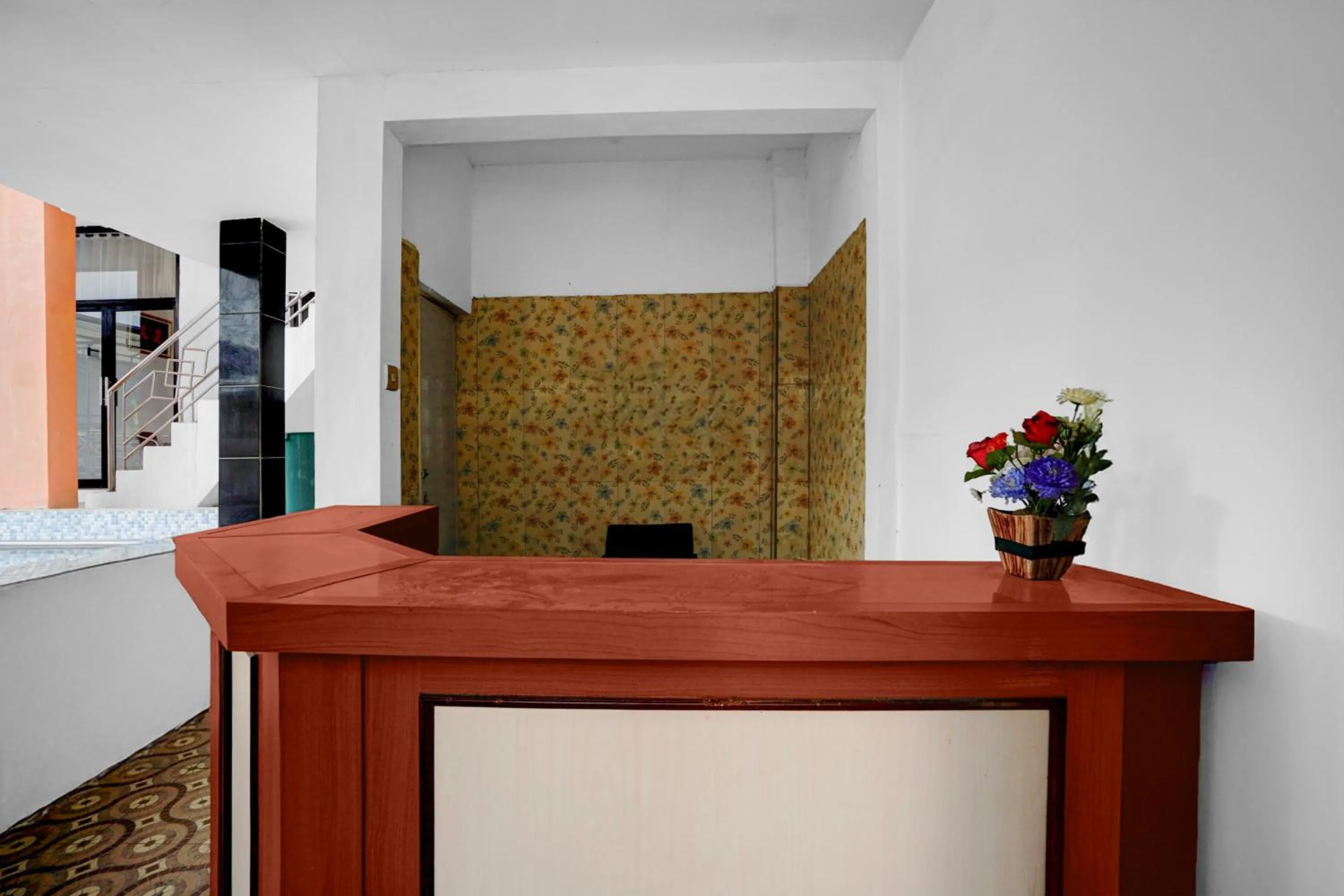 Lobby or reception in Hotel O near Jatim Park 3 formerly Srikandi Residence