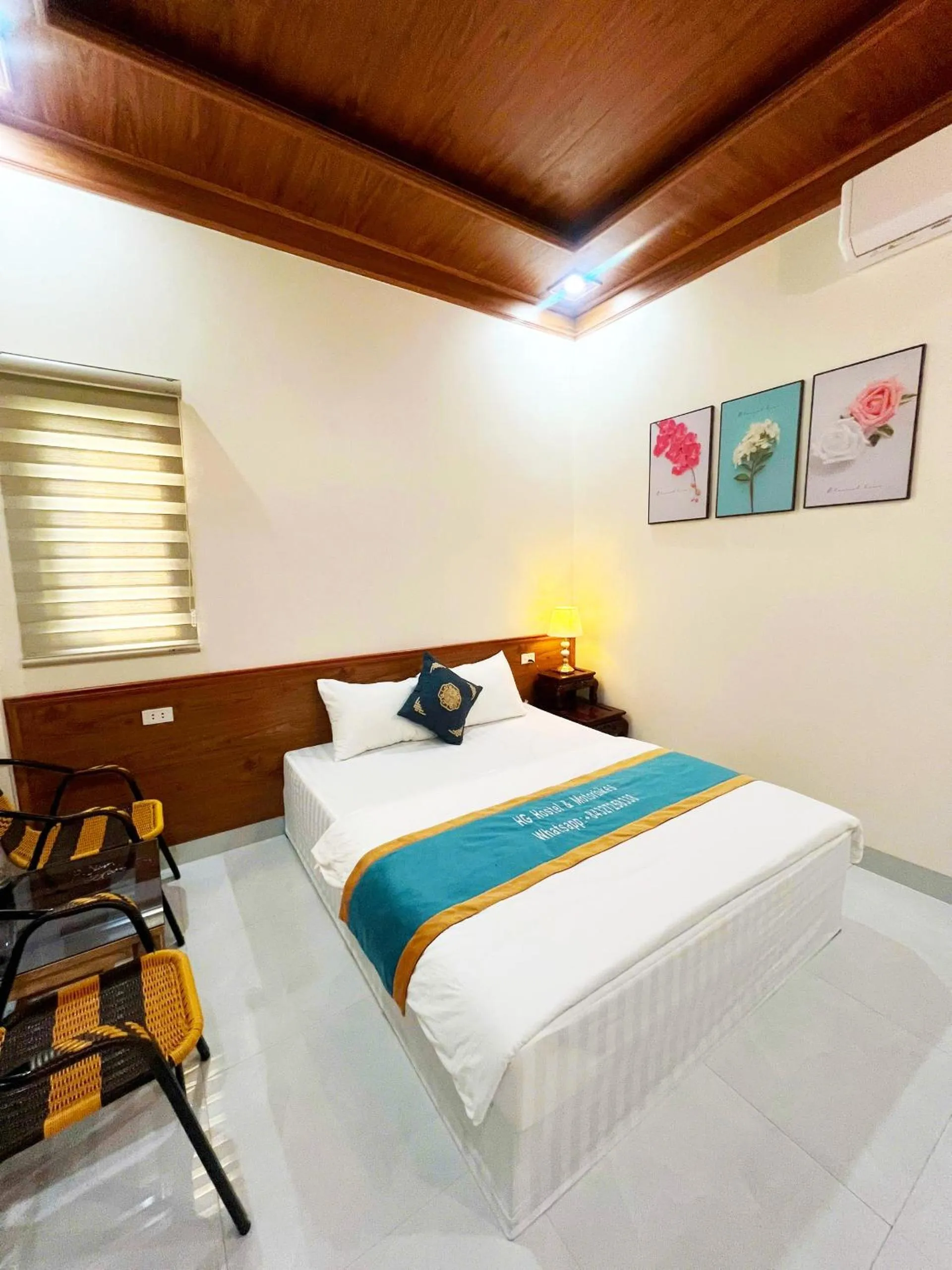 Bedroom, Bed in HG Hostel provide Tours & Motorbikes