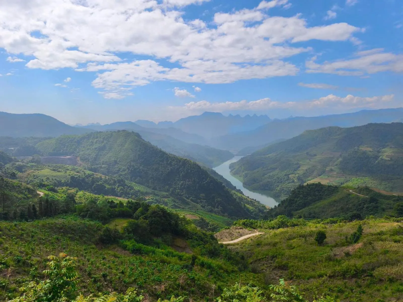 Natural landscape in HG Hostel provide Tours & Motorbikes