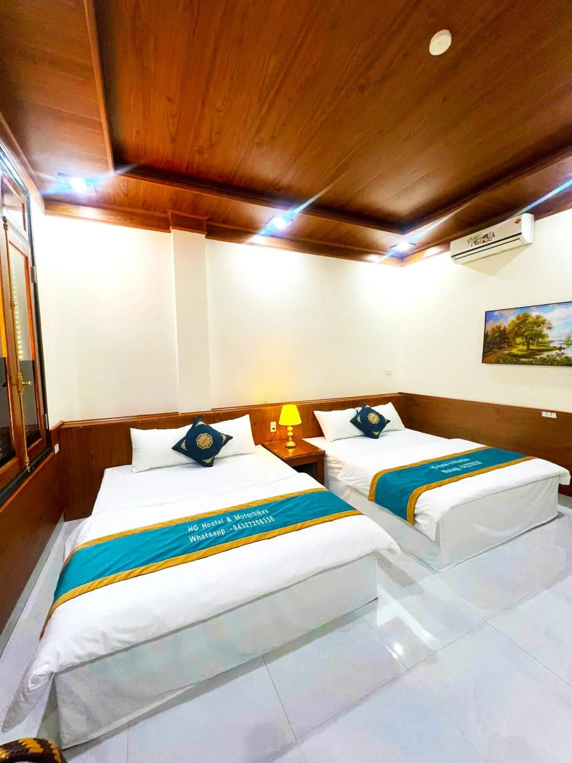 Standard Family Room in HG Hostel provide Tours & Motorbikes Standard Family Room in HG Hostel provide Tours & Motorbikes