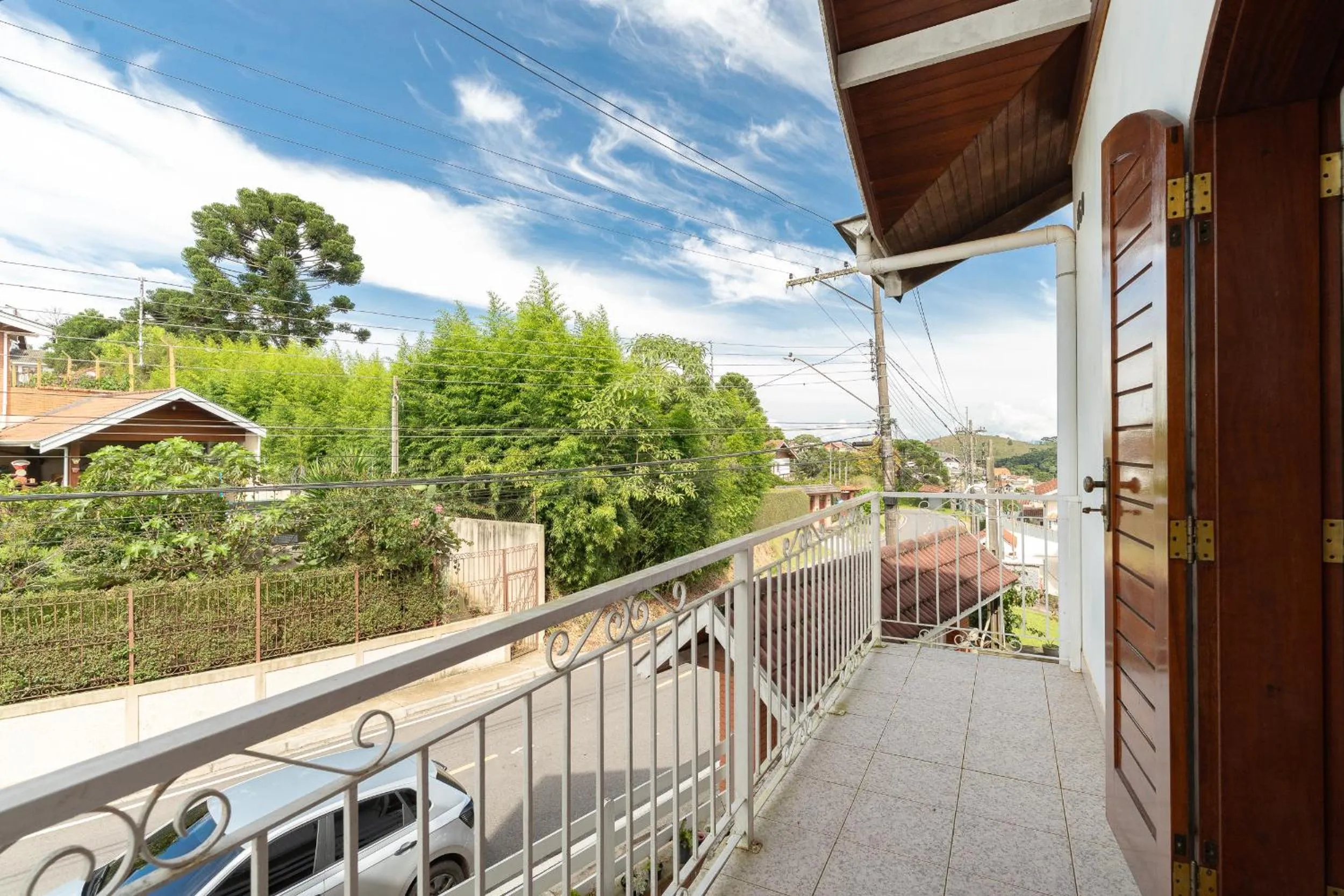 Balcony/Terrace in Pousada Recanto Sião