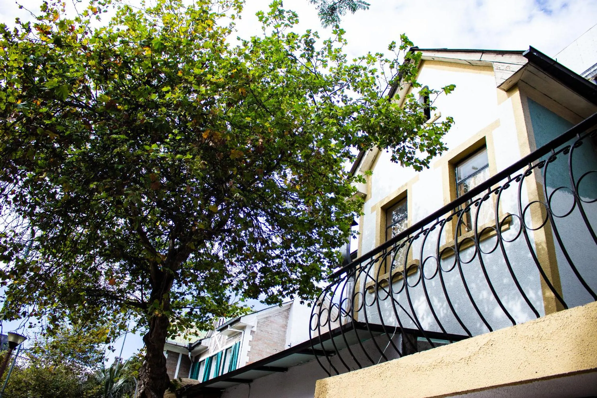 Property building in Hostal Loro Verde