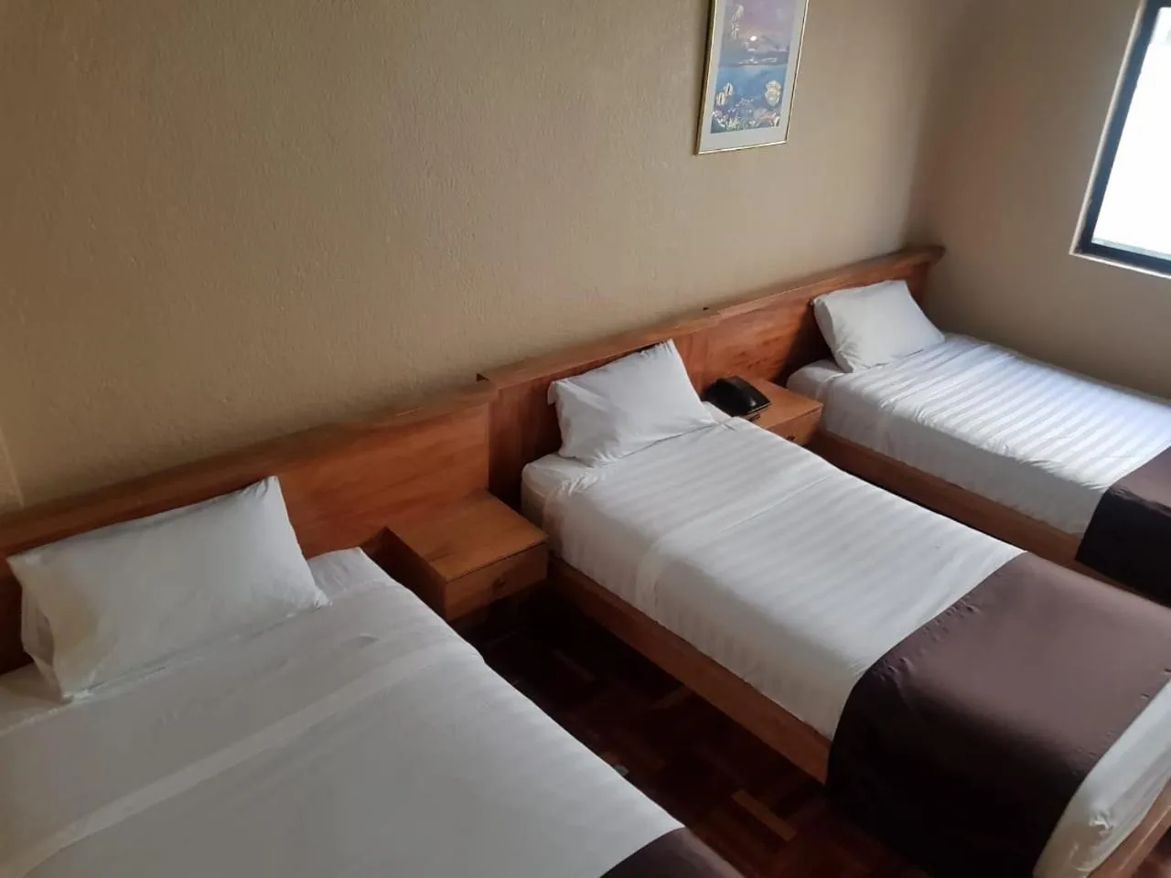 Bed in Hostal Loro Verde
