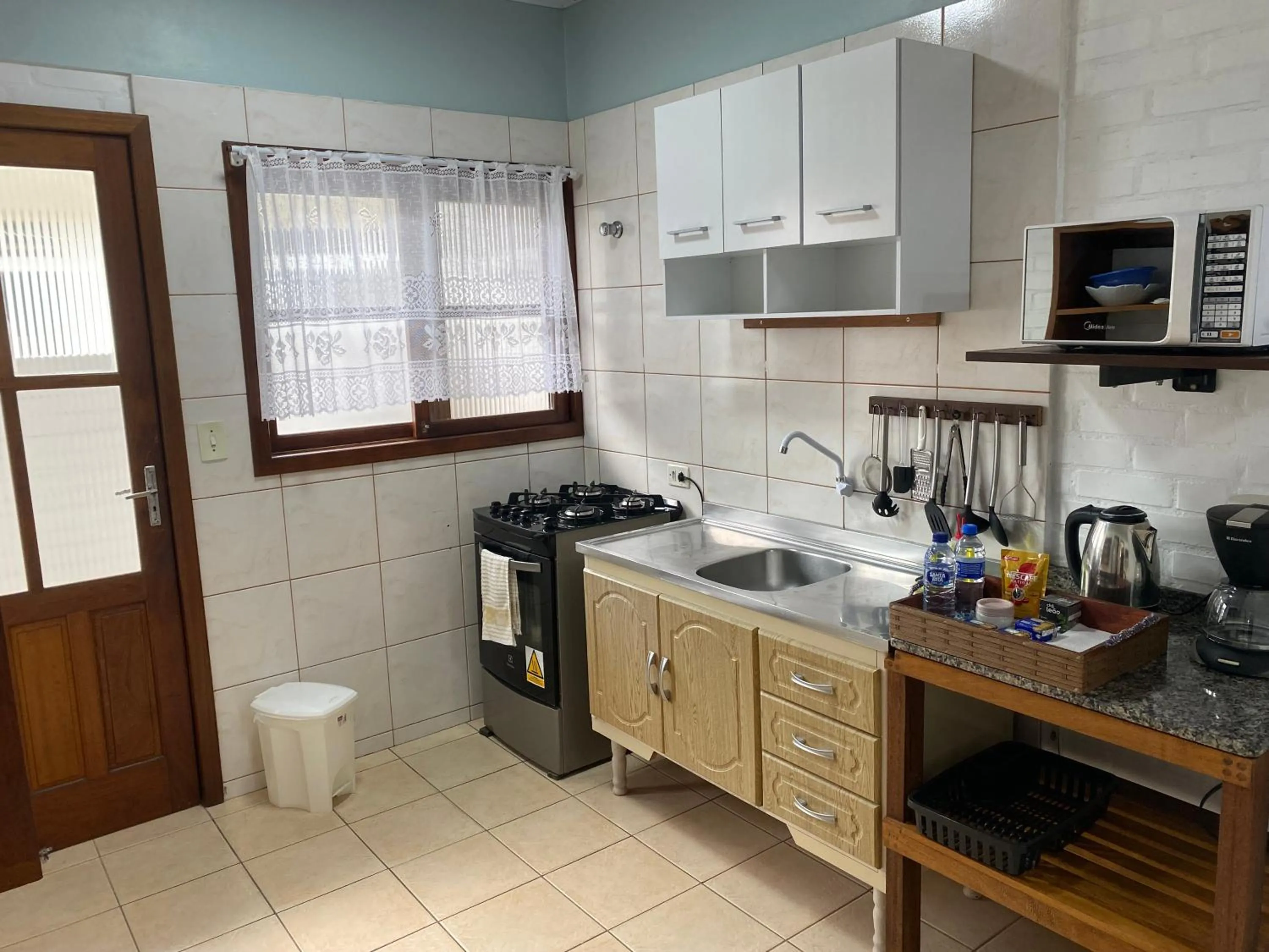 Kitchen or kitchenette in Lemuria Apart Hotel