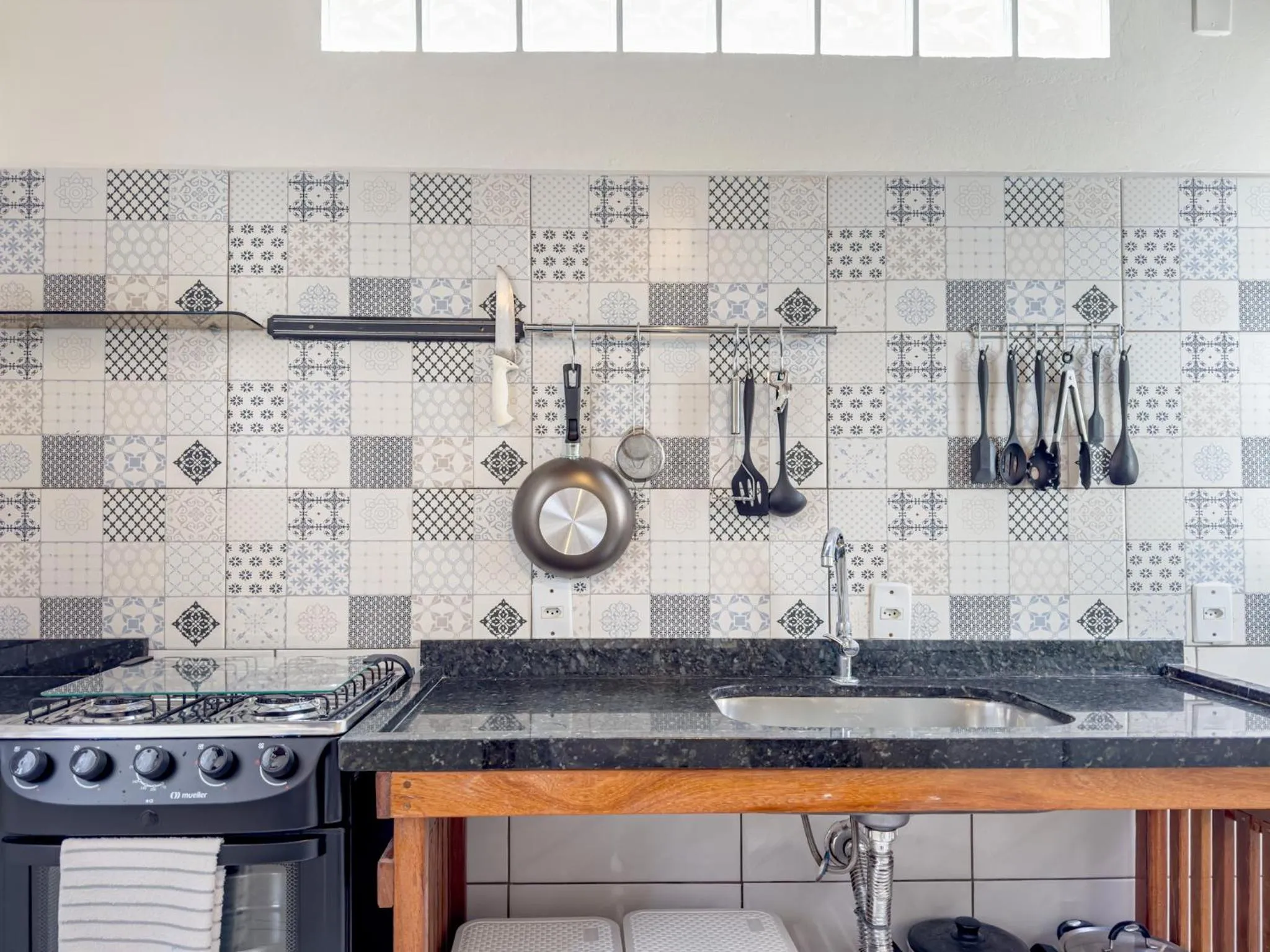 Kitchen or kitchenette in Lemuria Apart Hotel