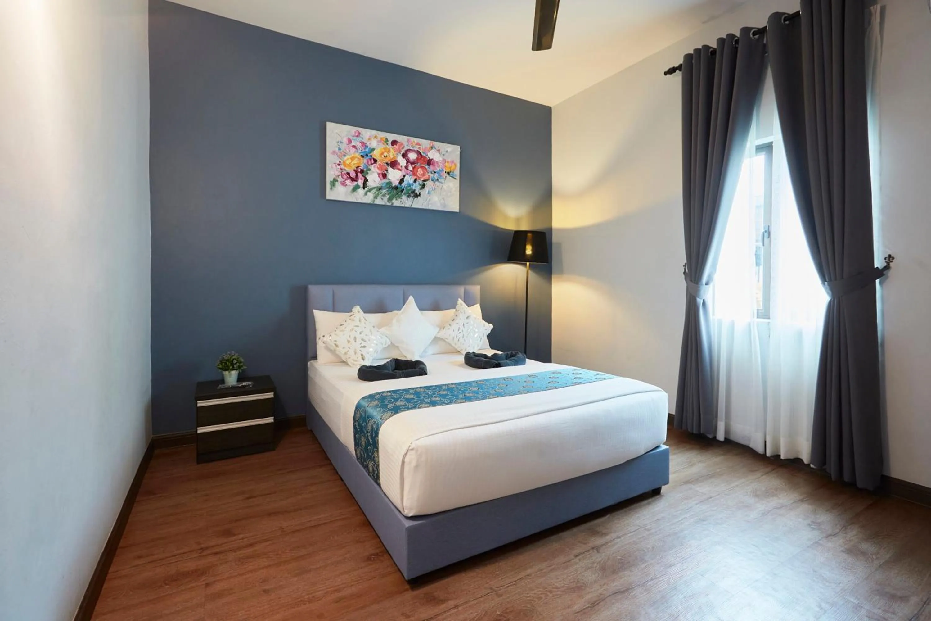 Bed in D' Qamar Guesthouse