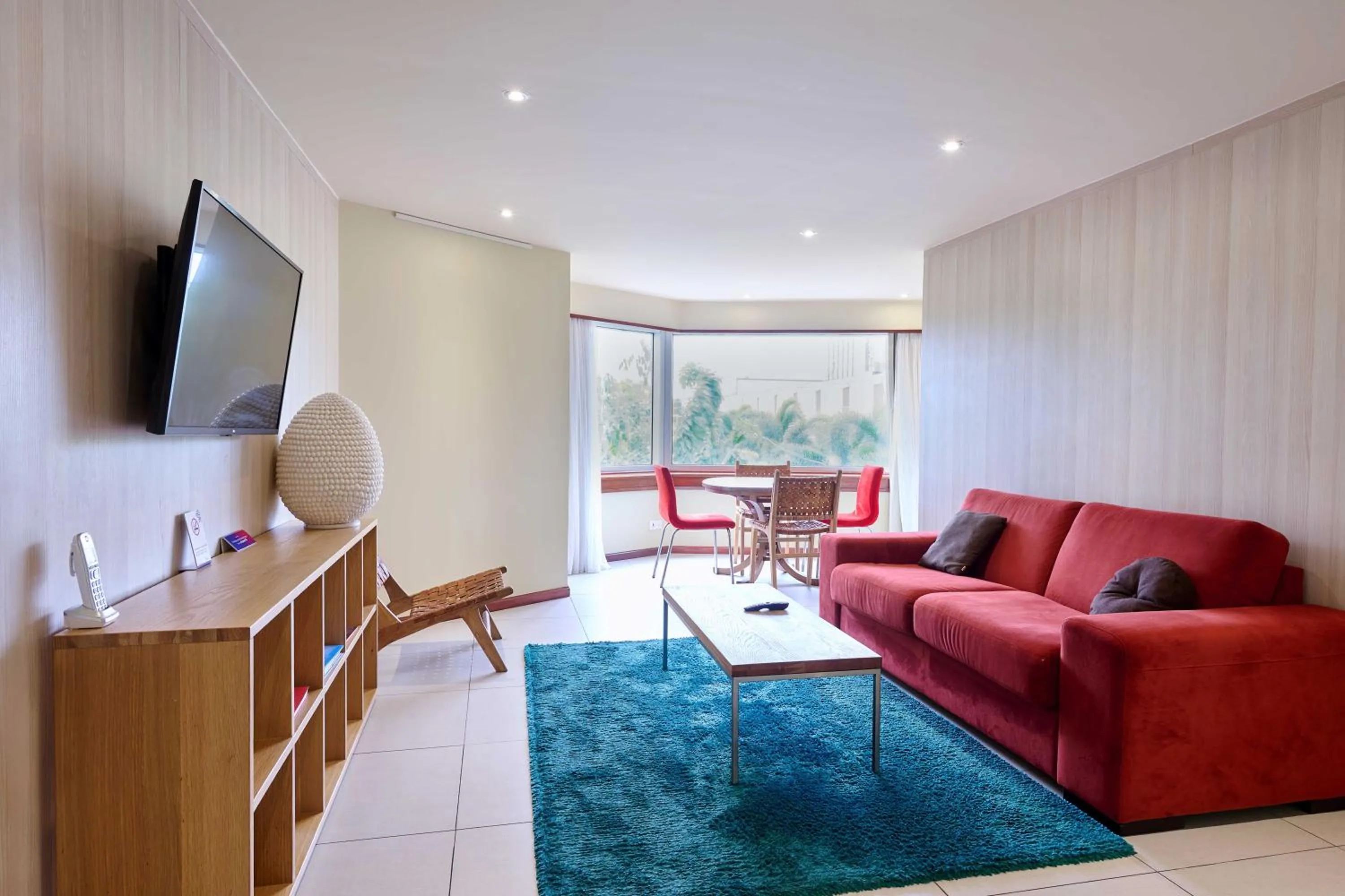 Seating area in Torarica Resort