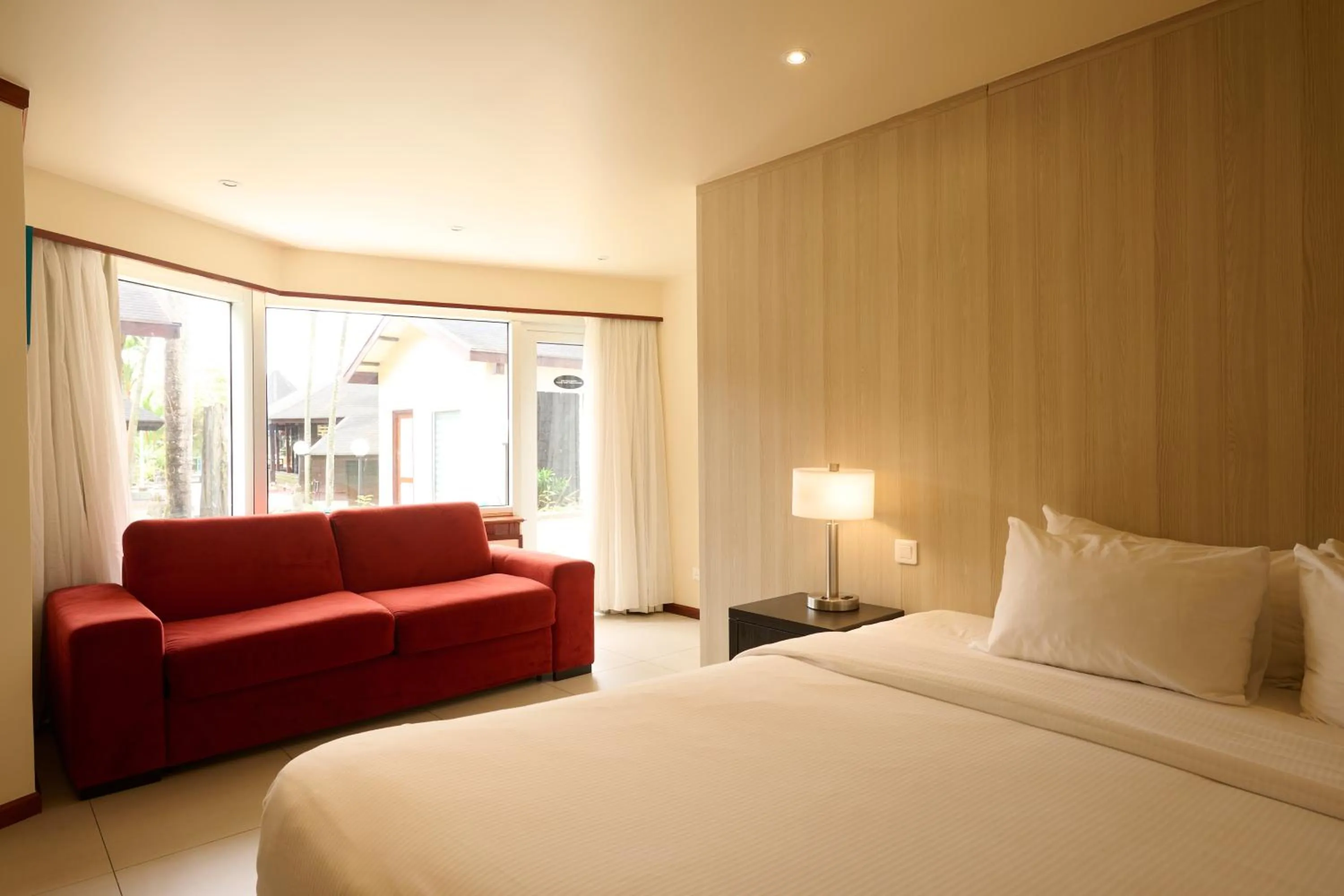 Bed in Torarica Resort