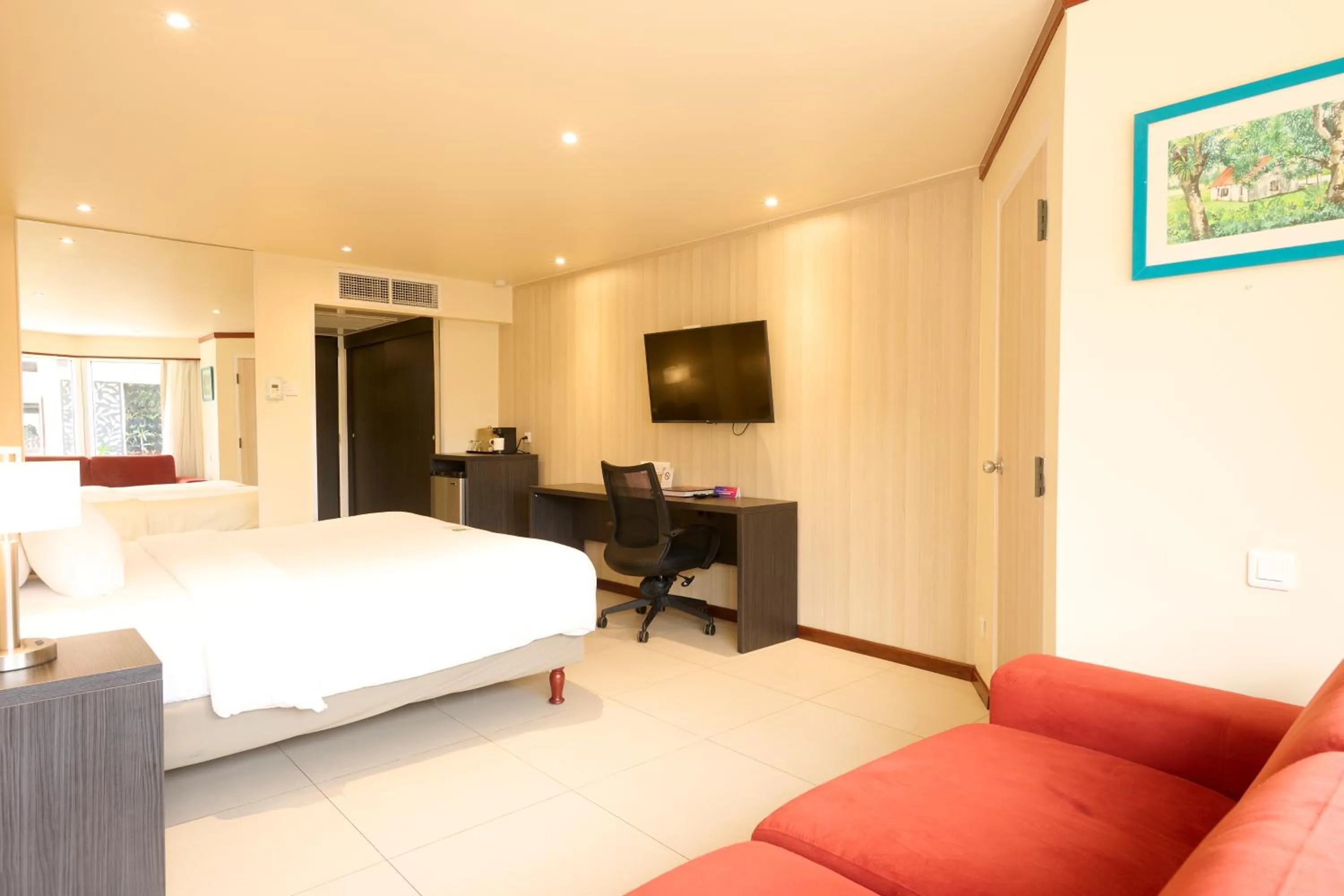 Bed in Torarica Resort