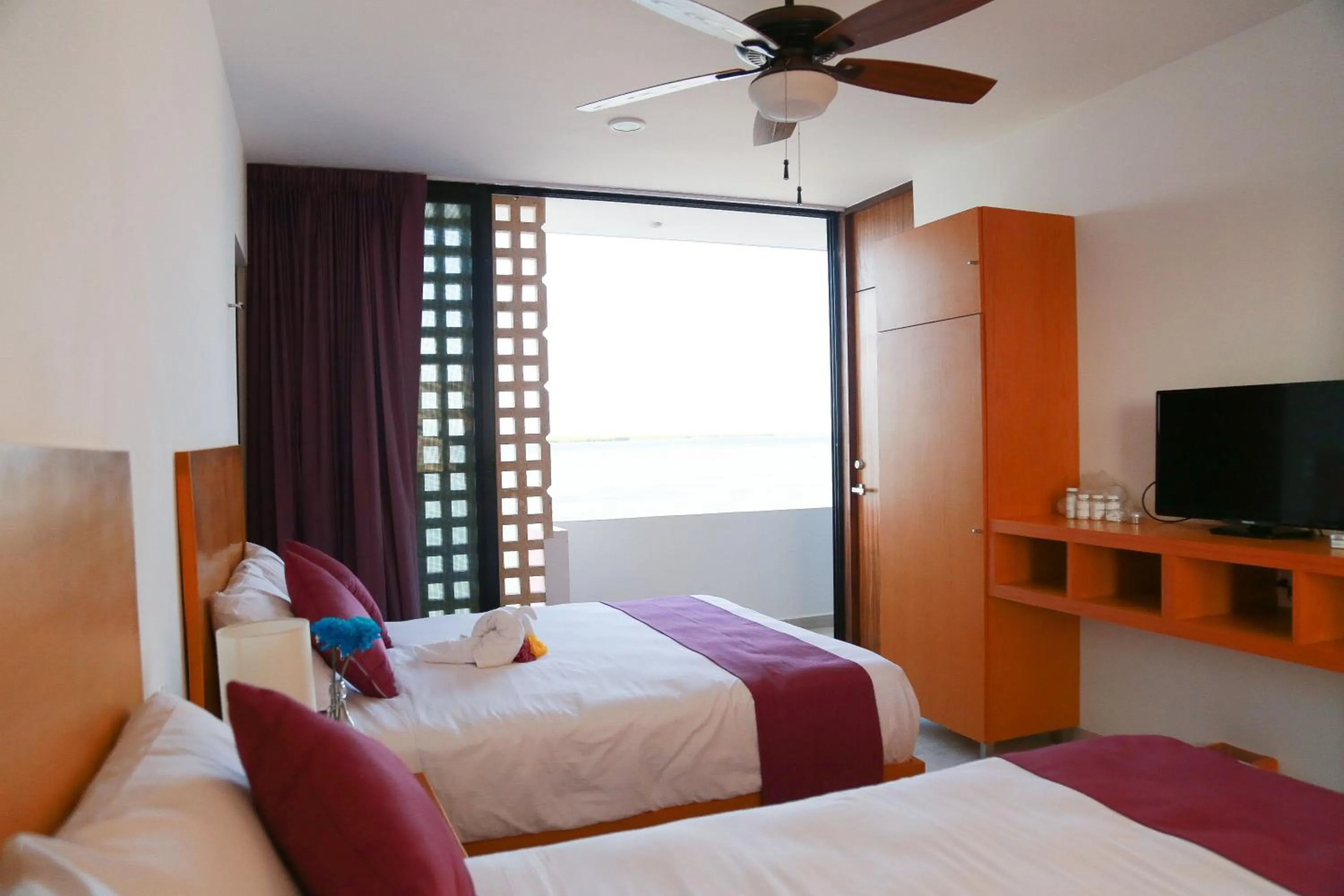 Property building, Bed in Yuum Ha Boutique Hotel