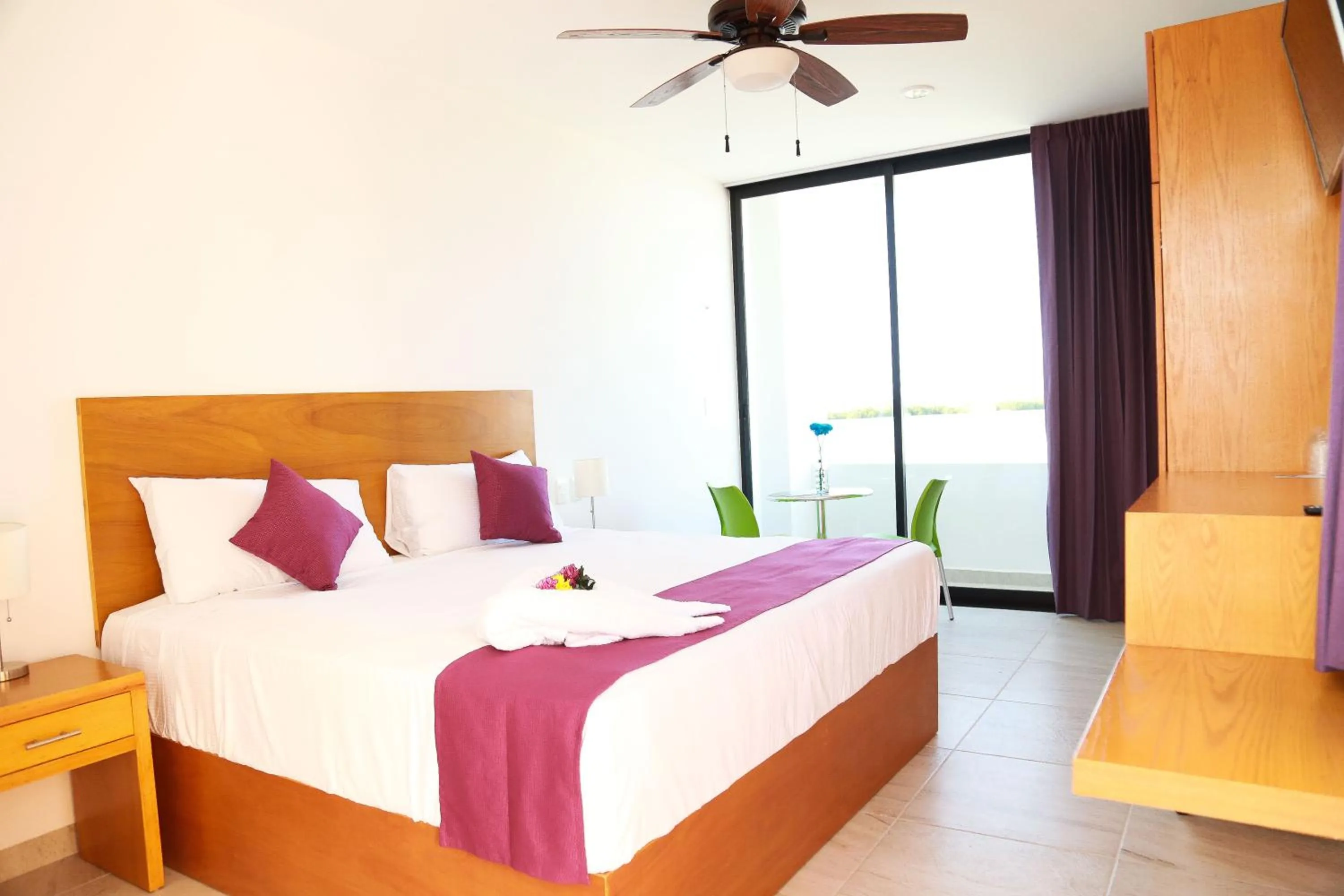 Bed in Yuum Ha Boutique Hotel