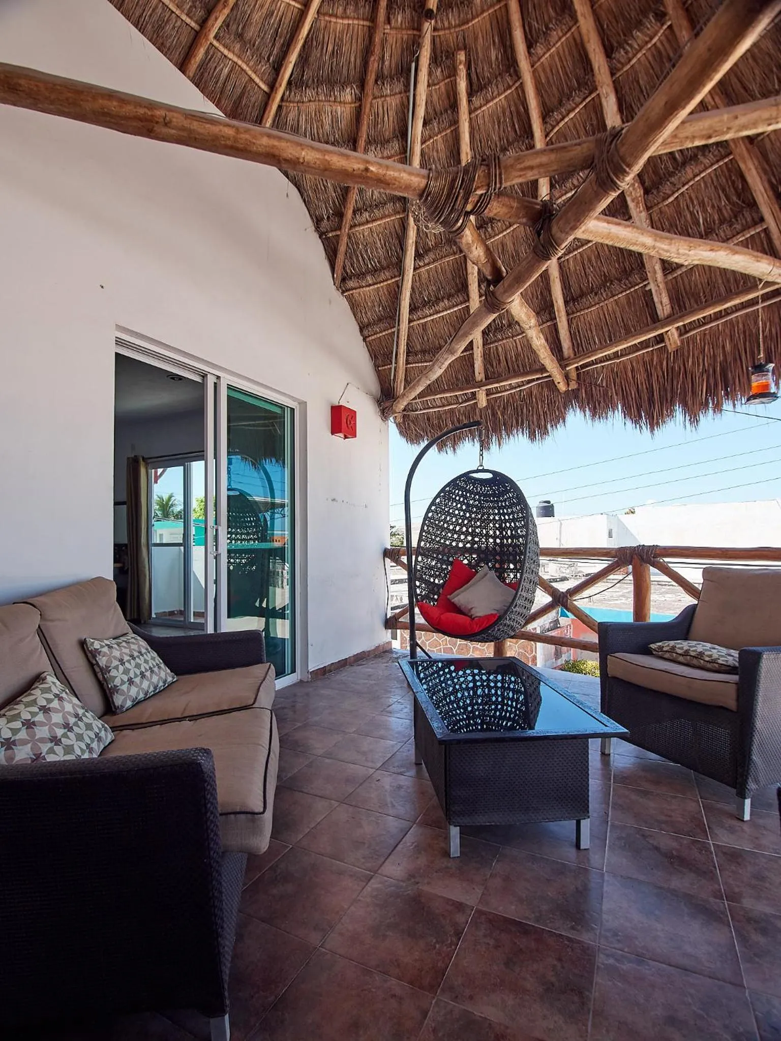Balcony/Terrace in Hotel Tabasco Rio