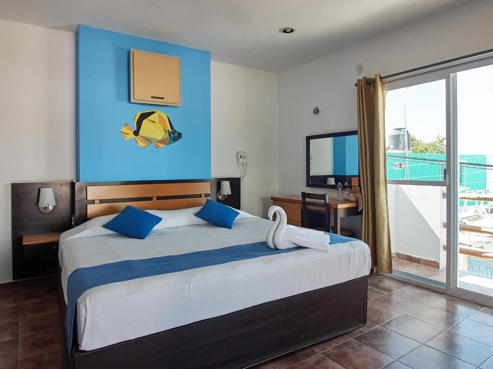 Bedroom, Bed in Hotel Tabasco Rio