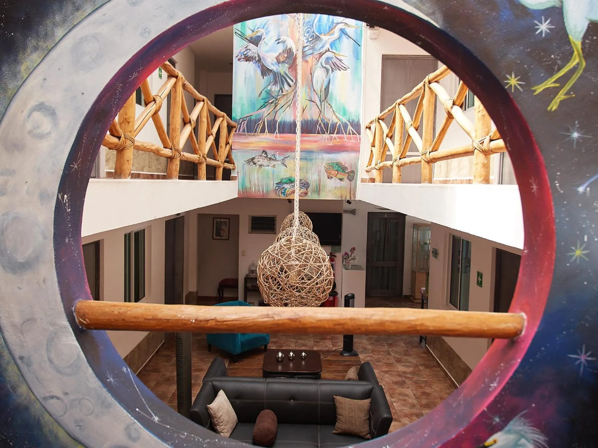 Living room in Hotel Tabasco Rio