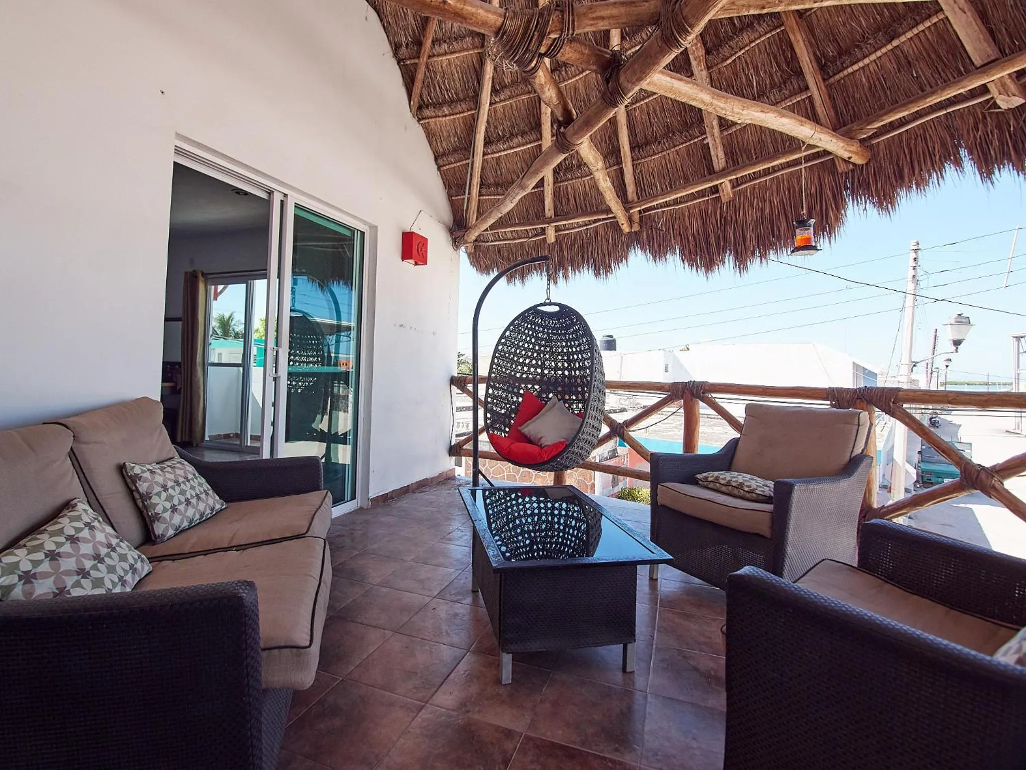 Balcony/Terrace in Hotel Tabasco Rio