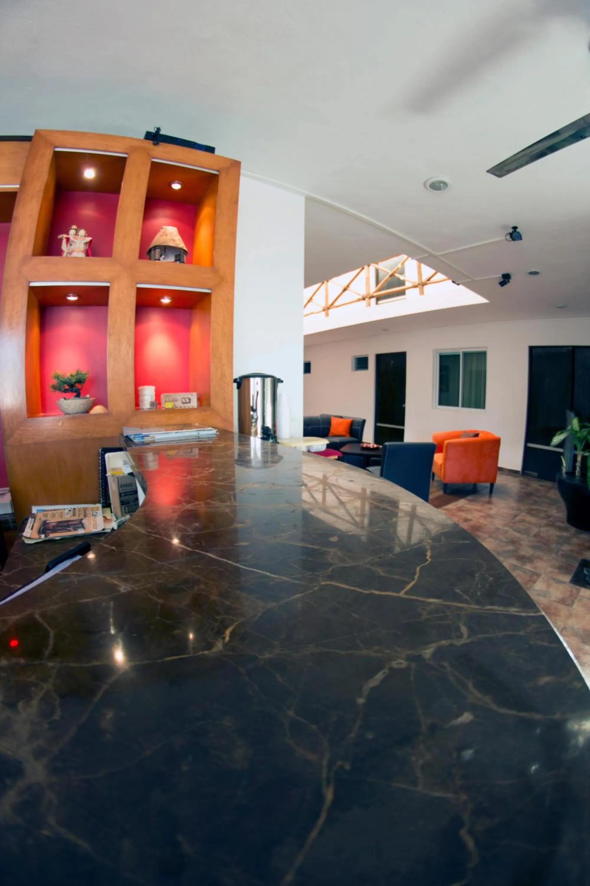 Lobby or reception in Hotel Tabasco Rio