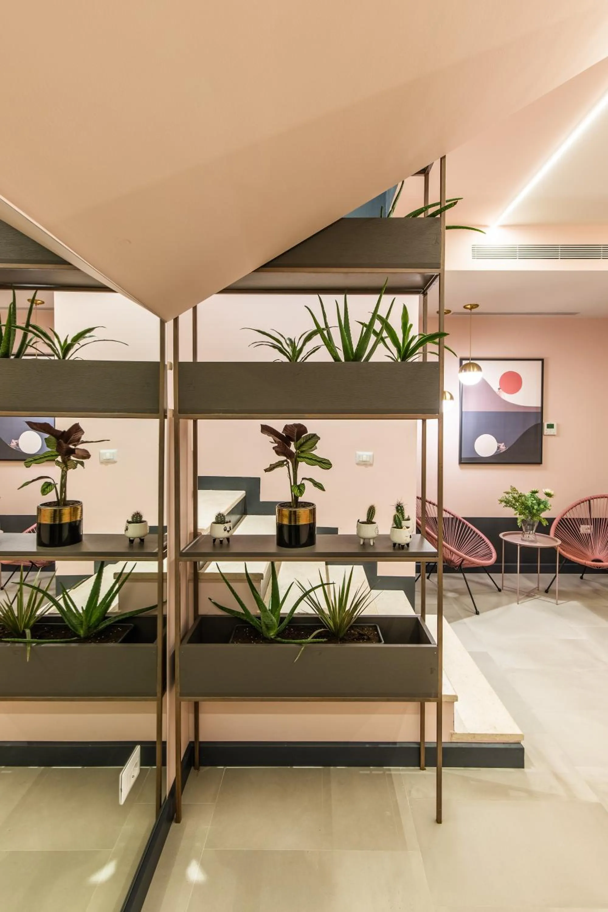 Seating area, Bed in Allure Boutique Hotel