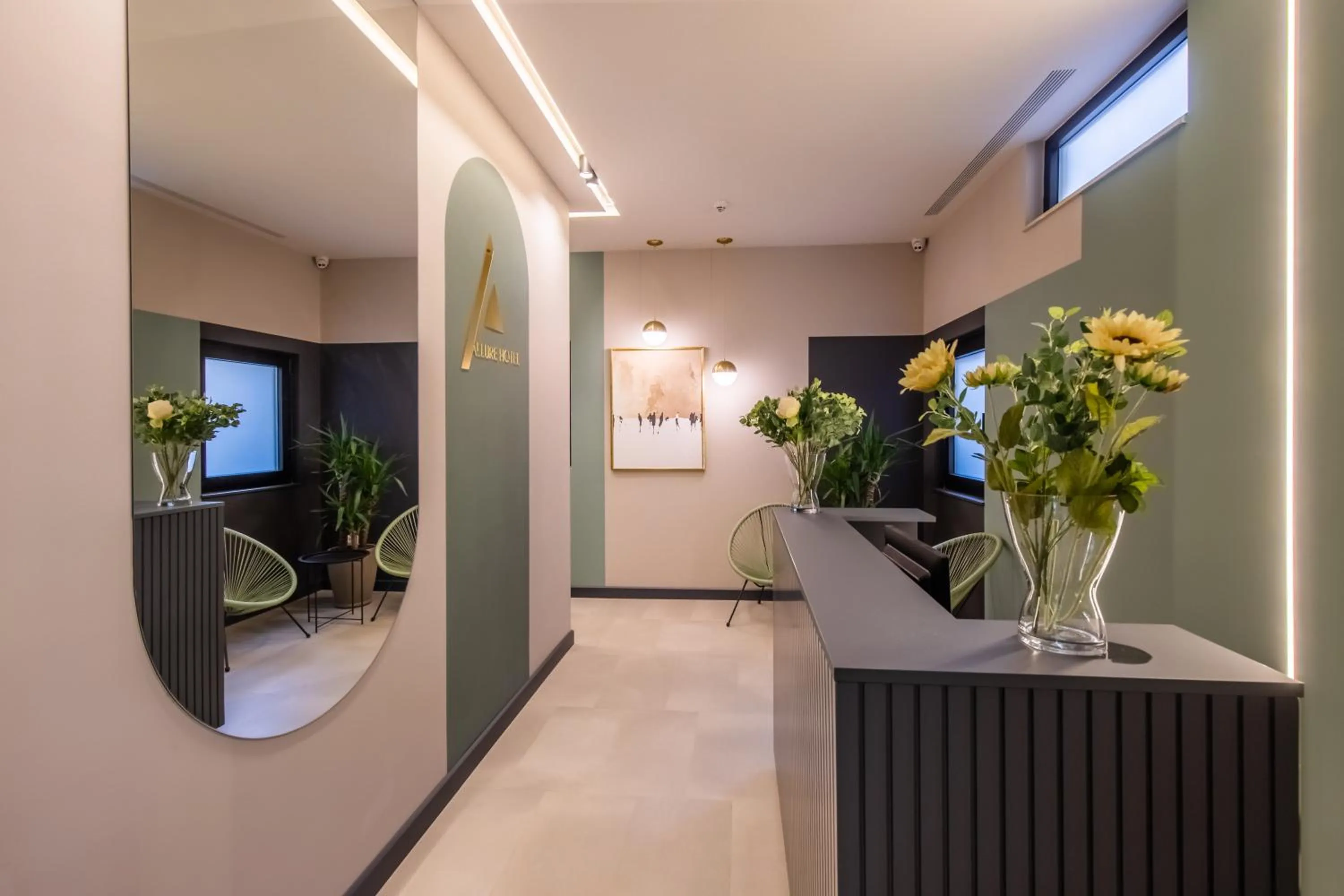 Lobby or reception in Allure Boutique Hotel