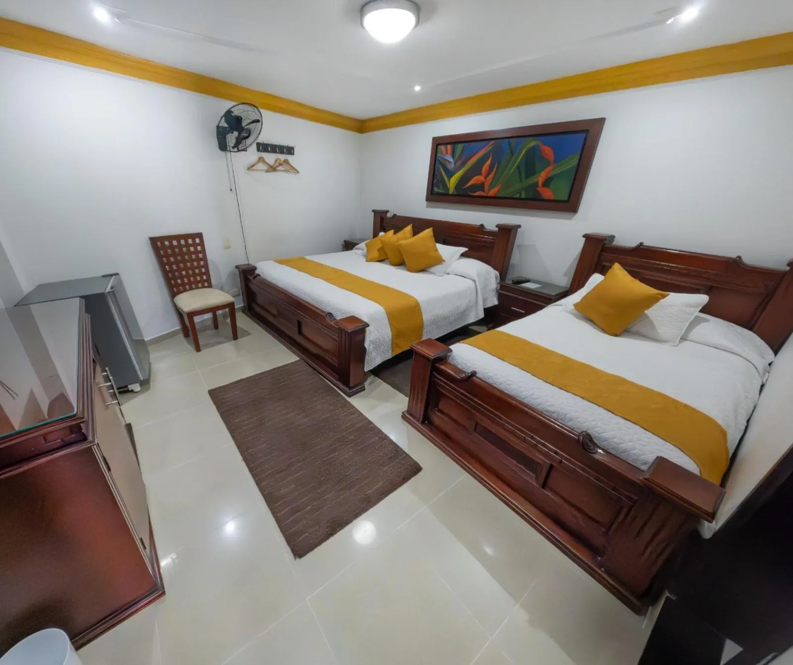 Bed in Hotel Aires del Quindío Armenia