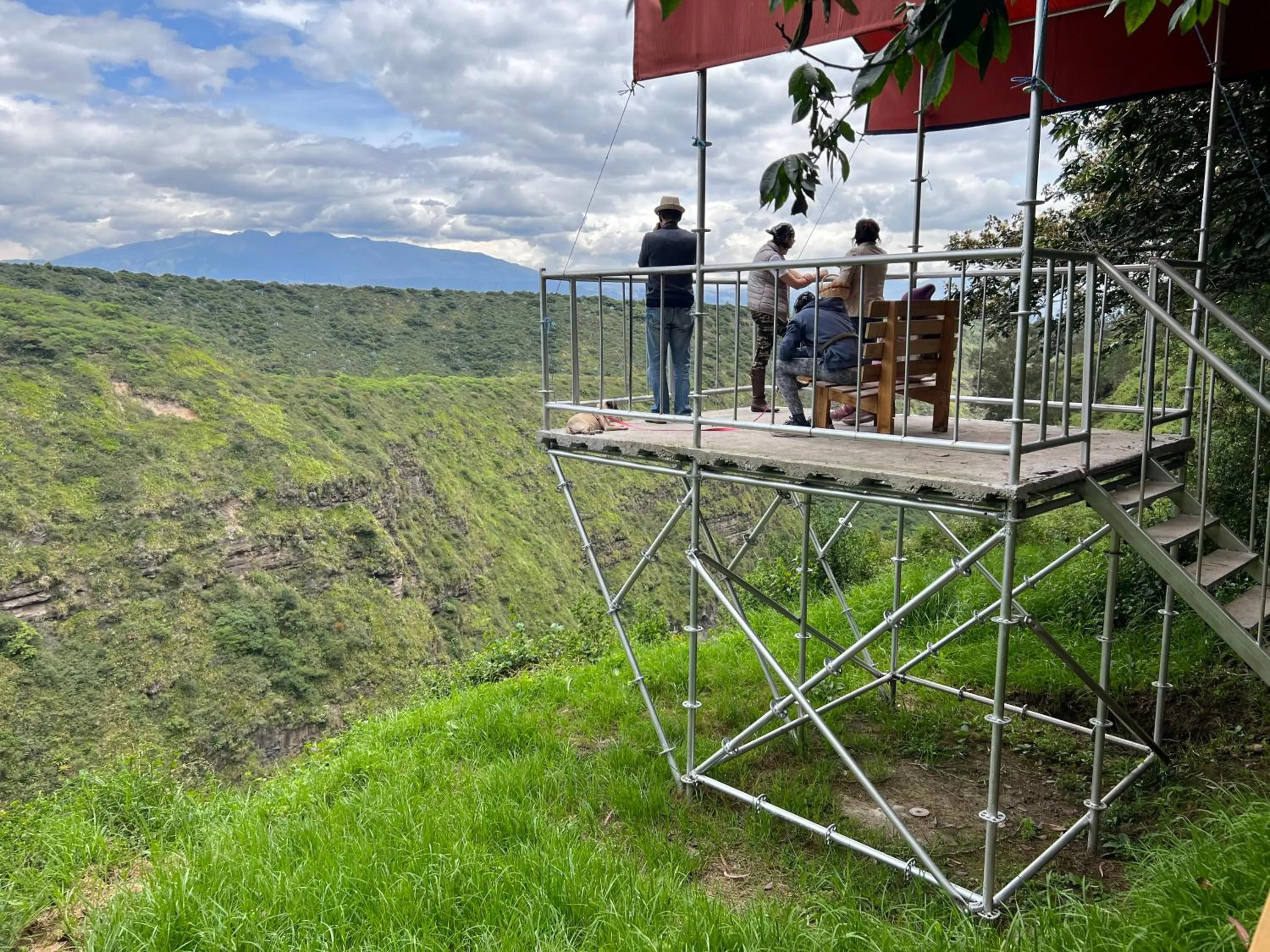 Natural landscape in Hacienda Jimenita Wildlife Reserve