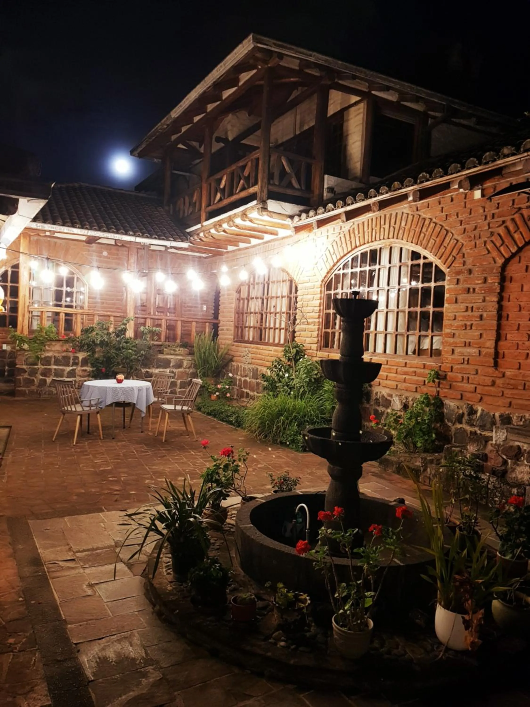 Patio in Hacienda Jimenita Wildlife Reserve