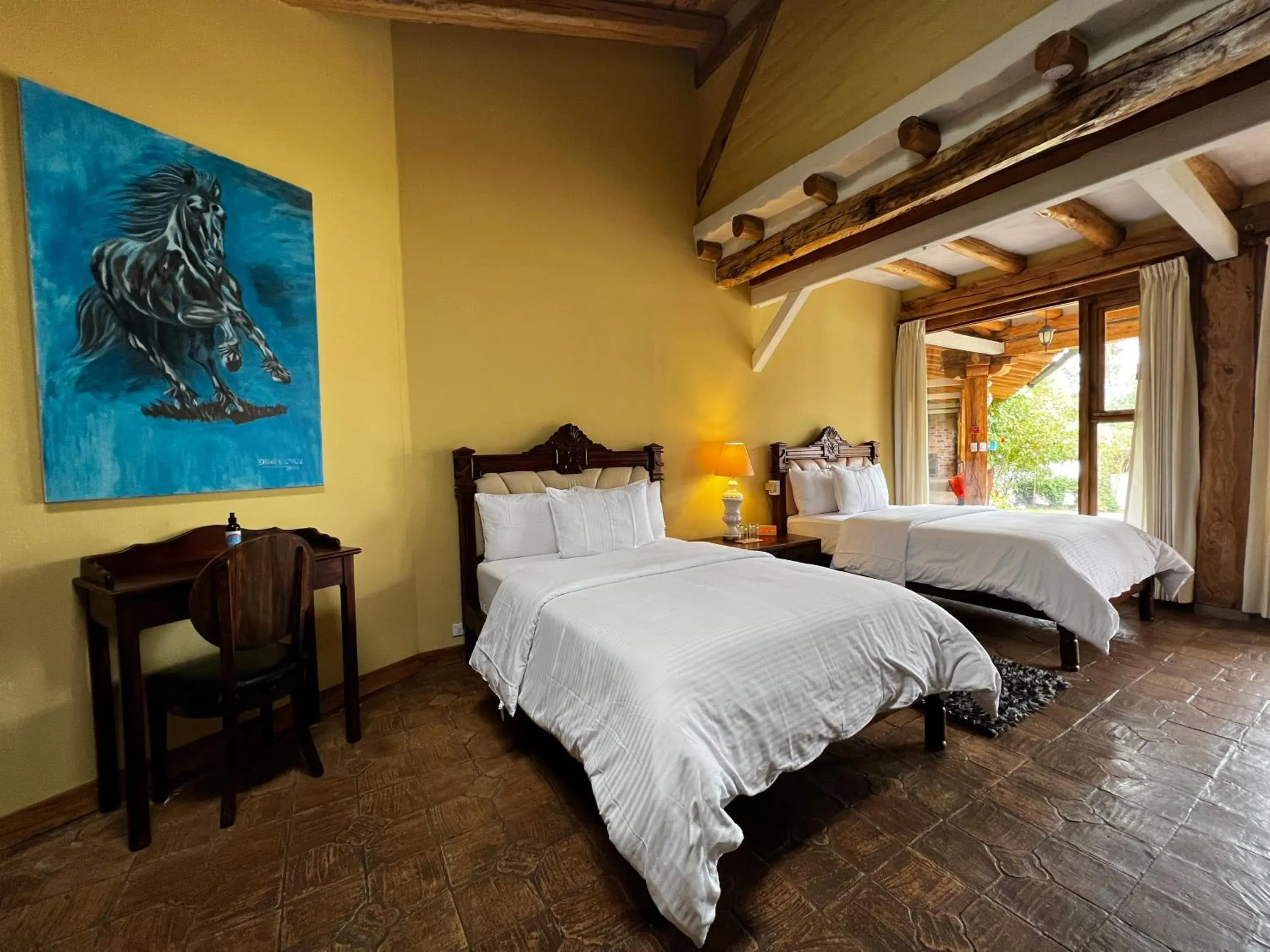 Twin Room in Hacienda Jimenita Wildlife Reserve Twin Room in Hacienda Jimenita Wildlife Reserve