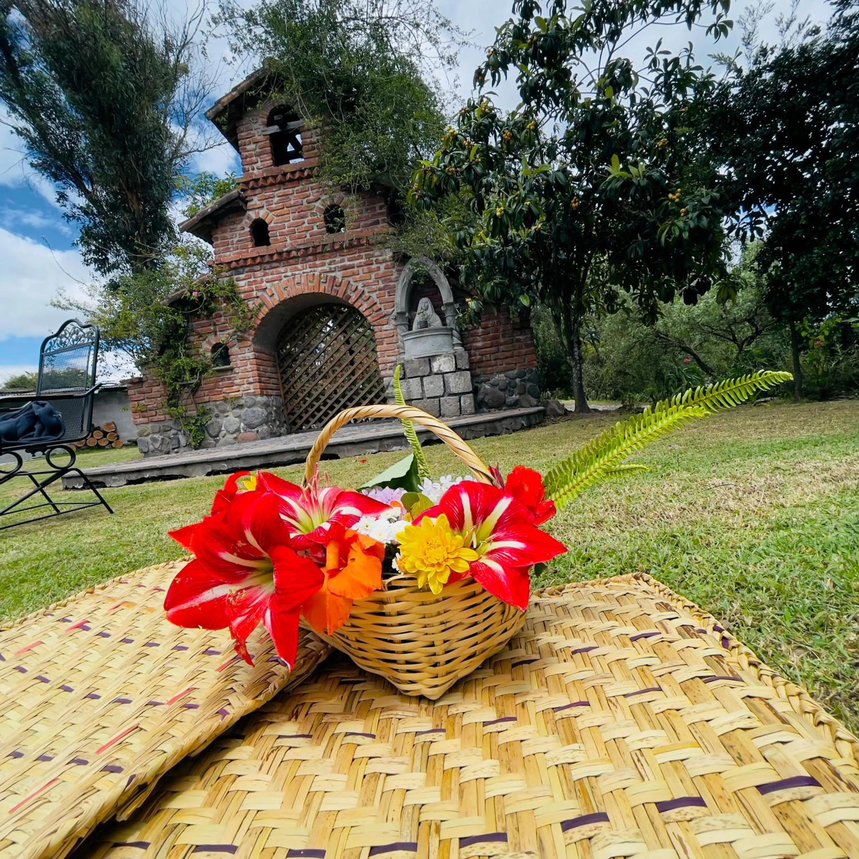 Garden in Hacienda Jimenita Wildlife Reserve