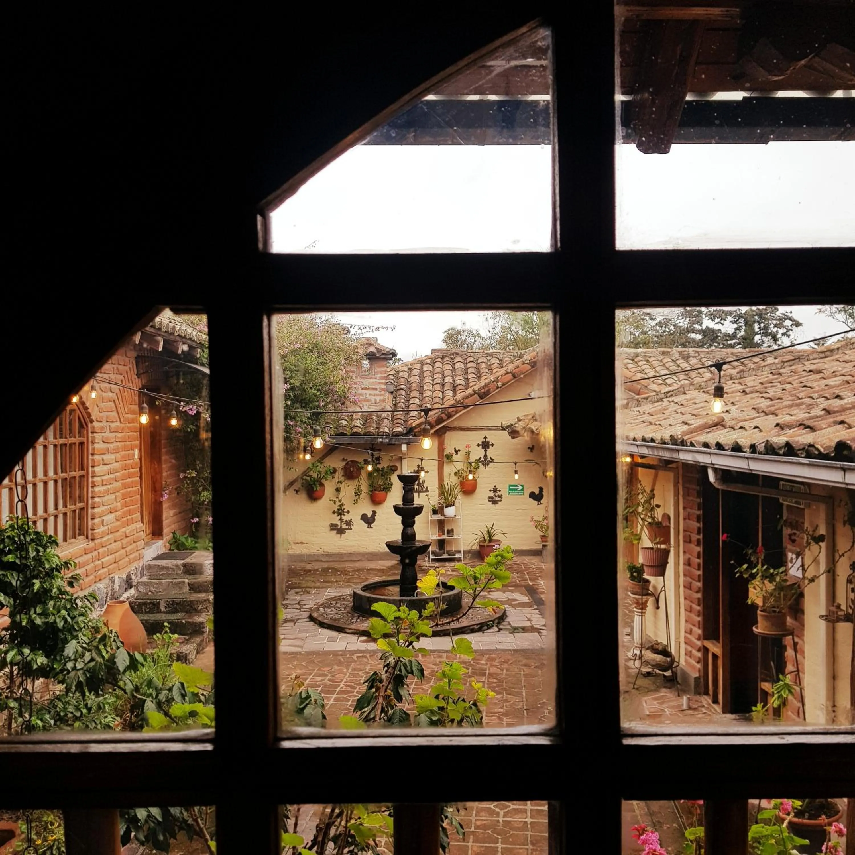 Patio in Hacienda Jimenita Wildlife Reserve