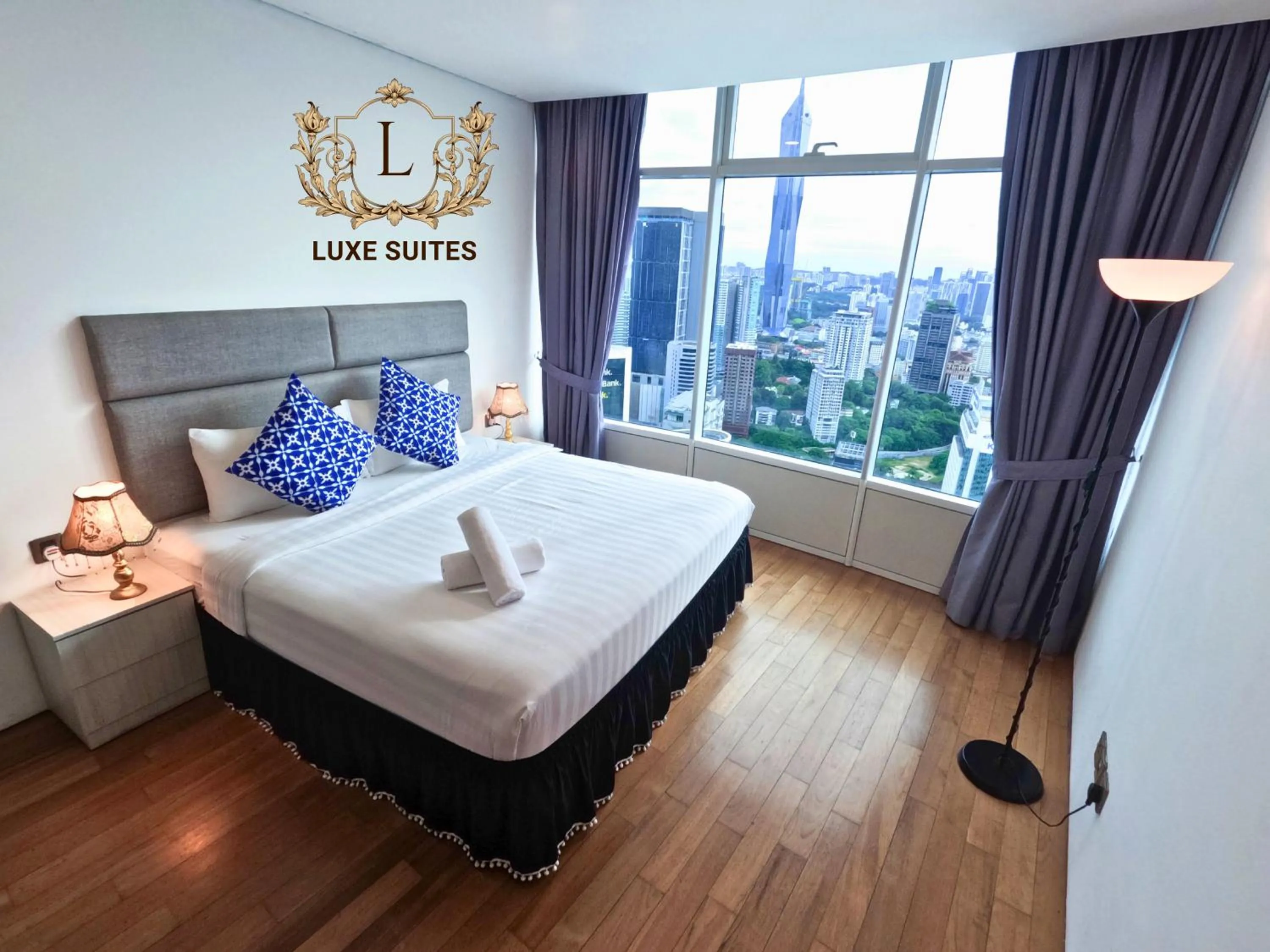 Bed in Luxe Suites at Vortex KLCC