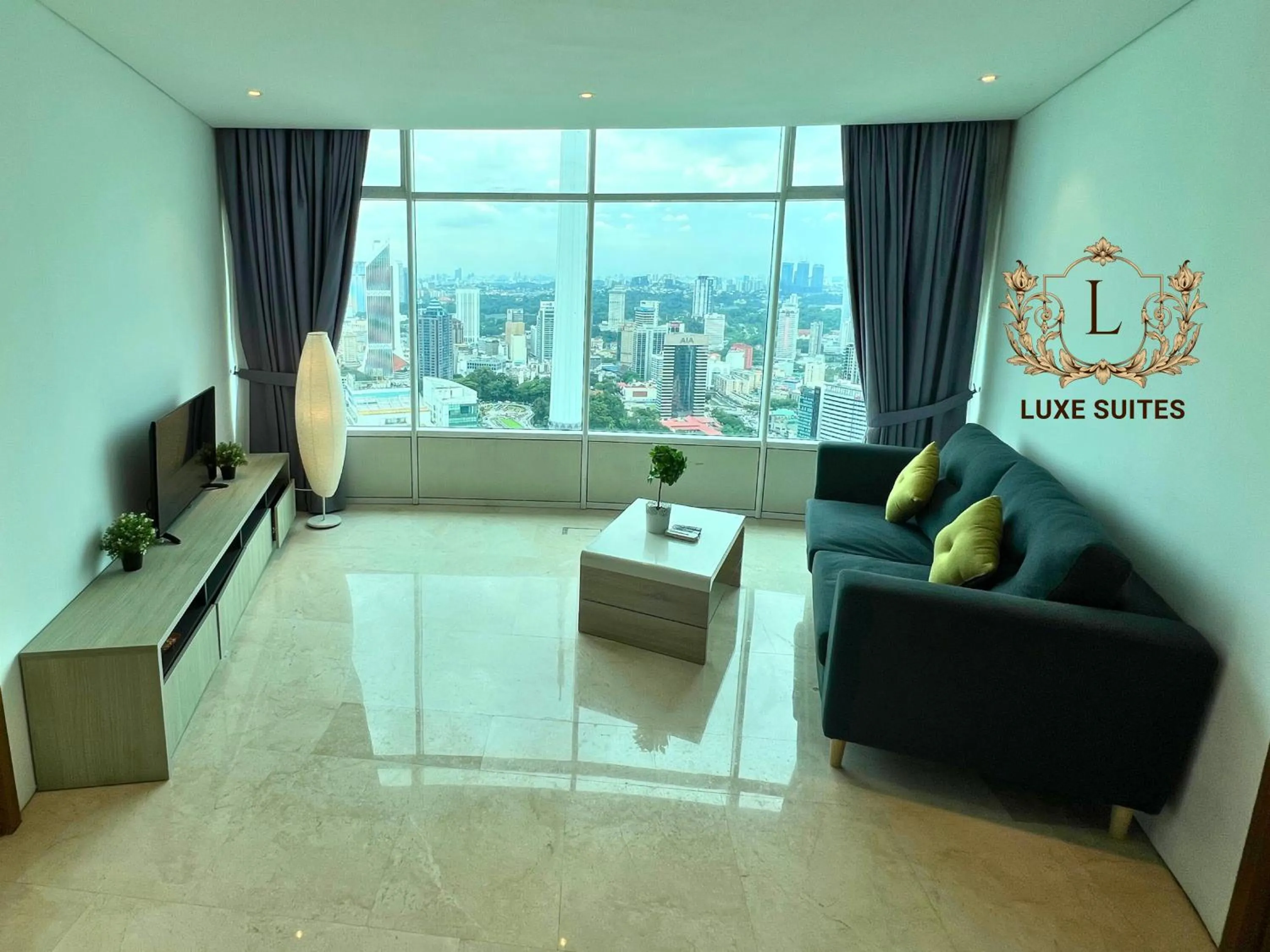 Living room in Luxe Suites at Vortex KLCC
