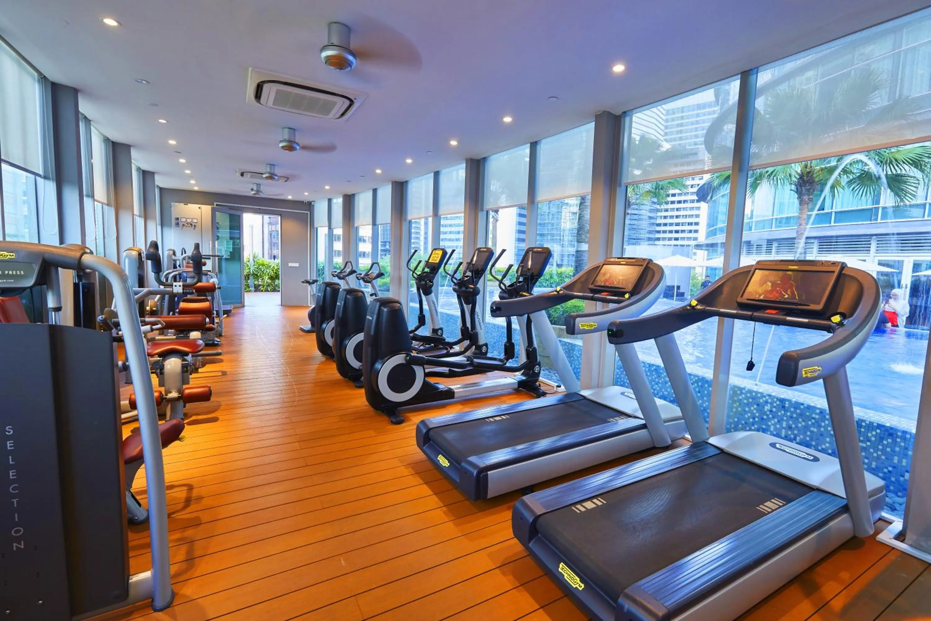 Fitness centre/facilities in Luxe Suites at Vortex KLCC