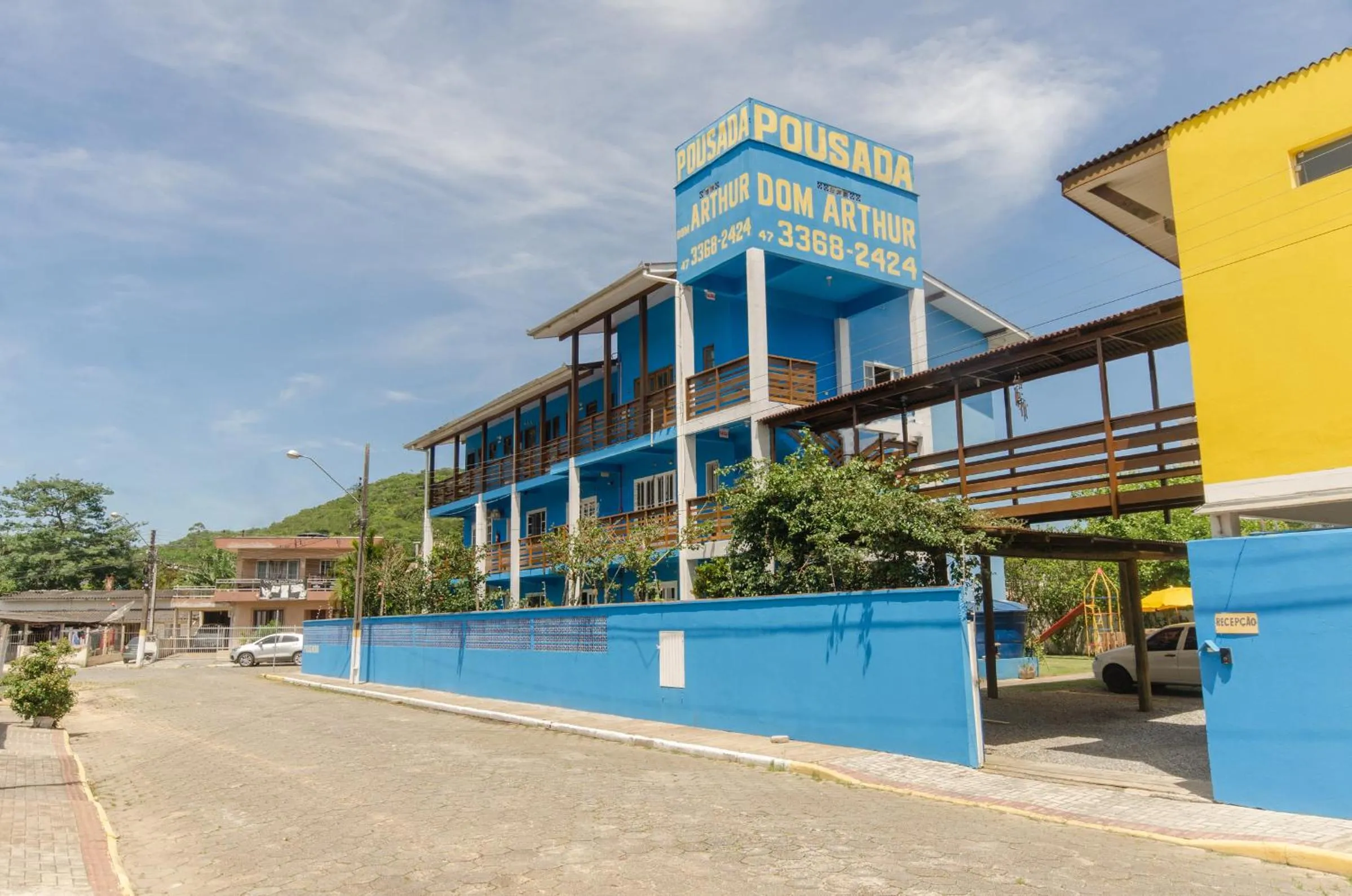 Property building in Pousada Recanto Dom Arthur