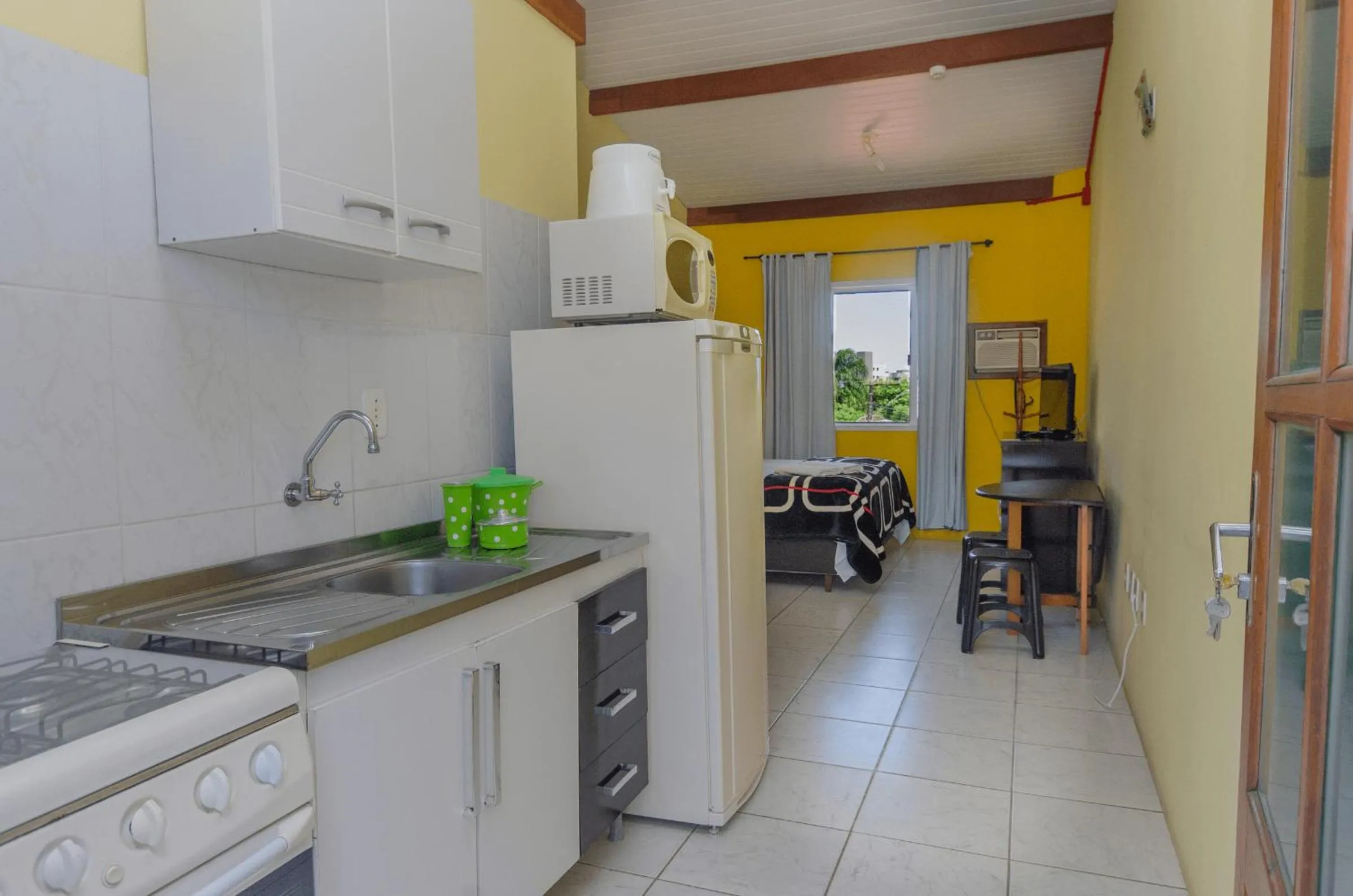 Kitchen or kitchenette in Pousada Recanto Dom Arthur