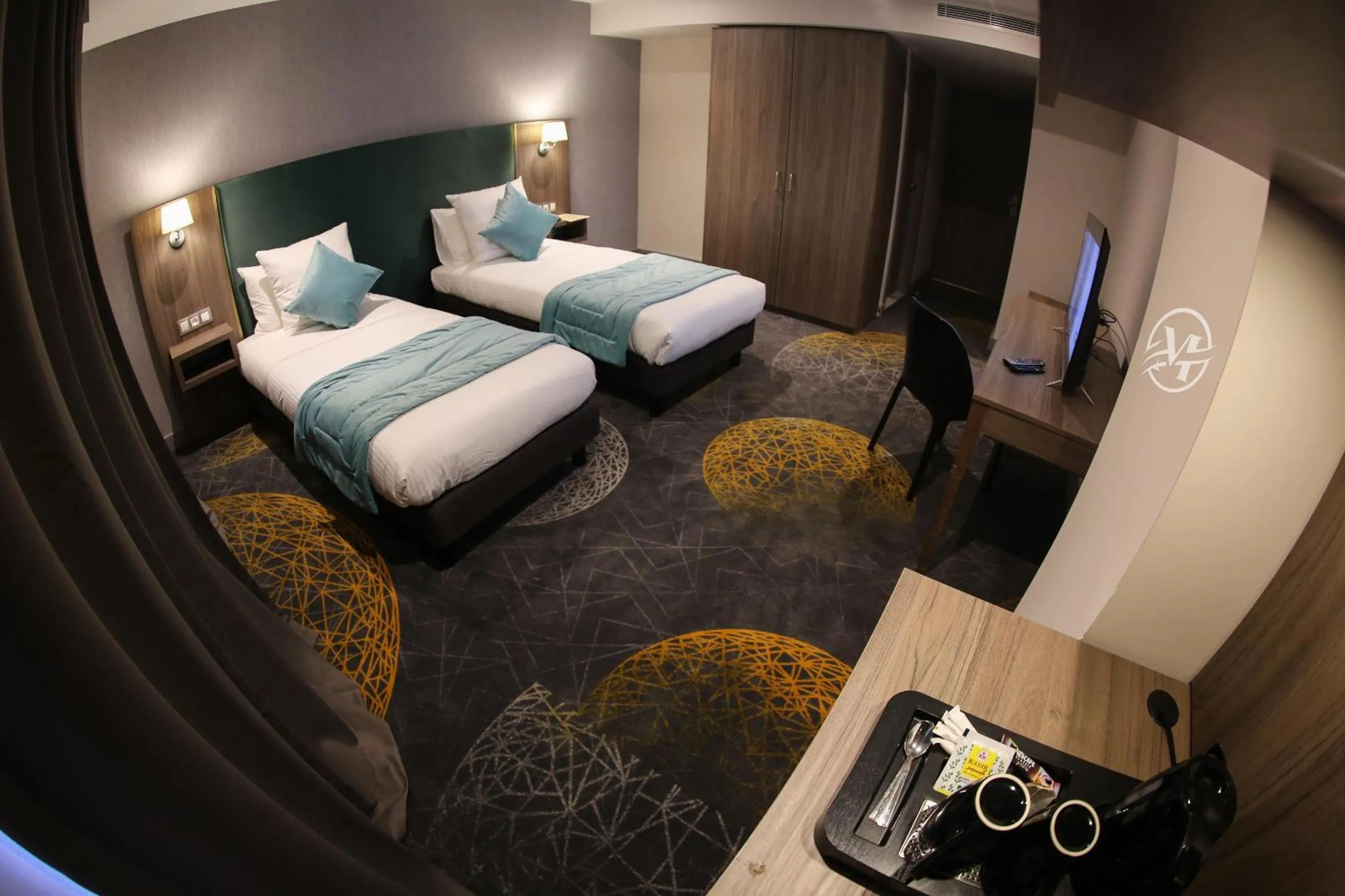 Bed in Hotel Messaoudi