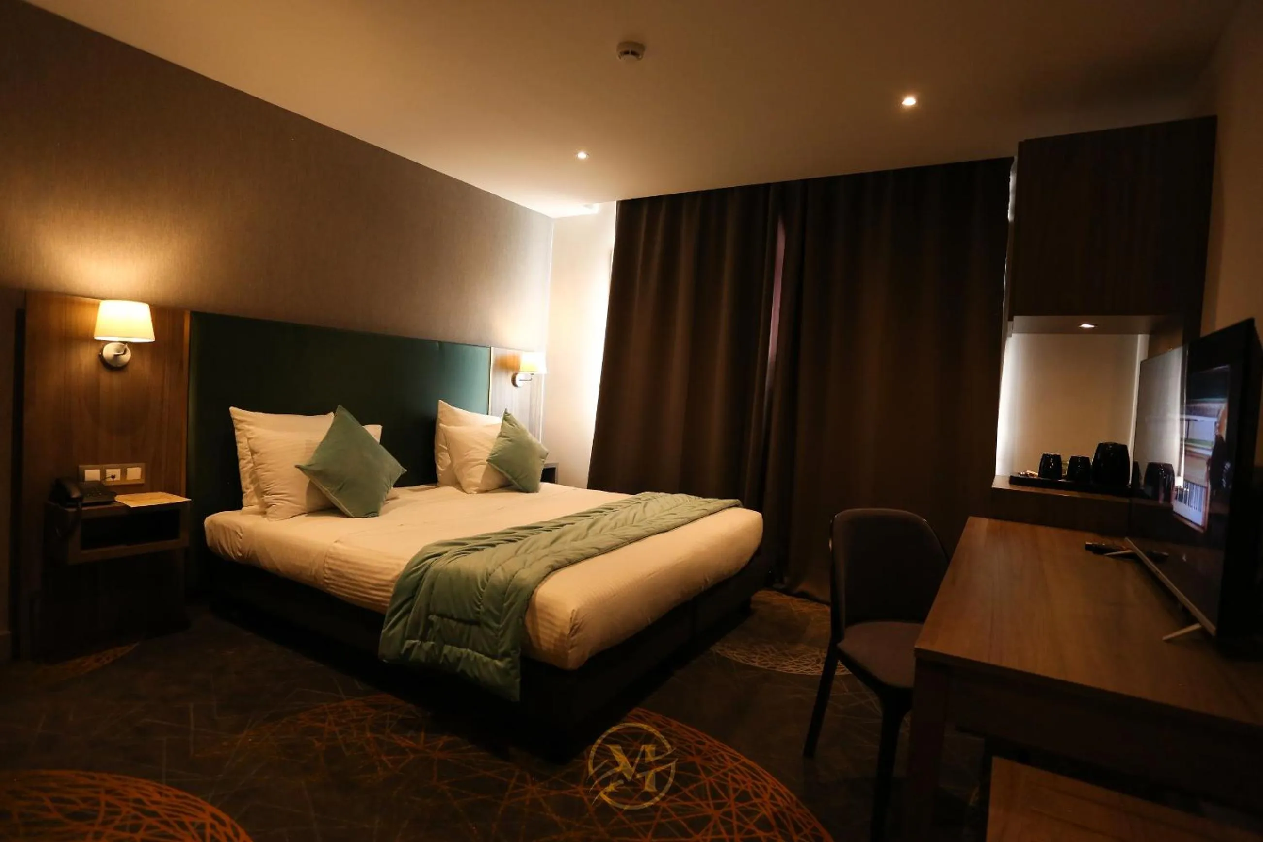 Bed in Hotel Messaoudi