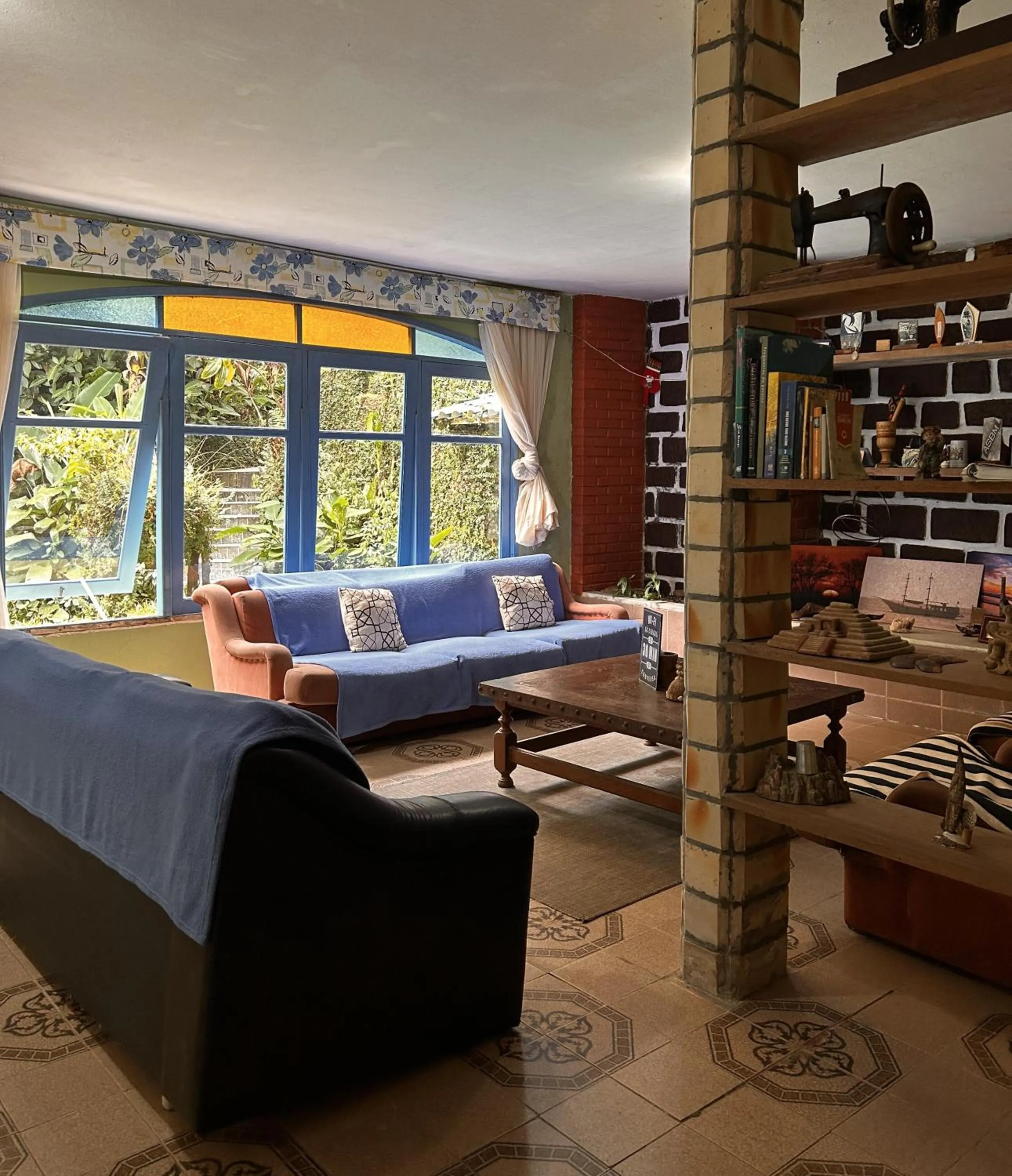 Living room in Pousada Dona Francisca
