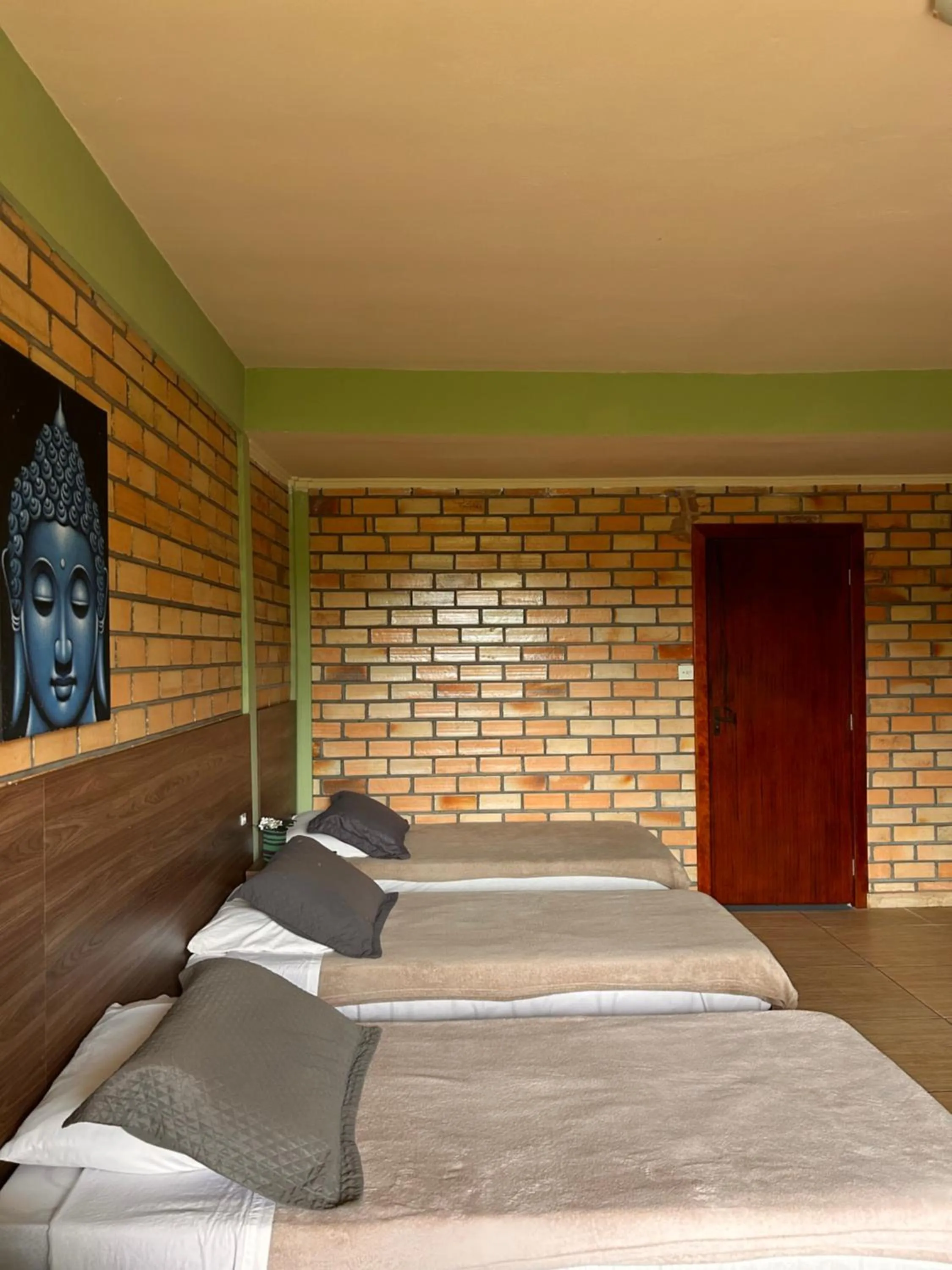 Bed in Pousada Dona Francisca