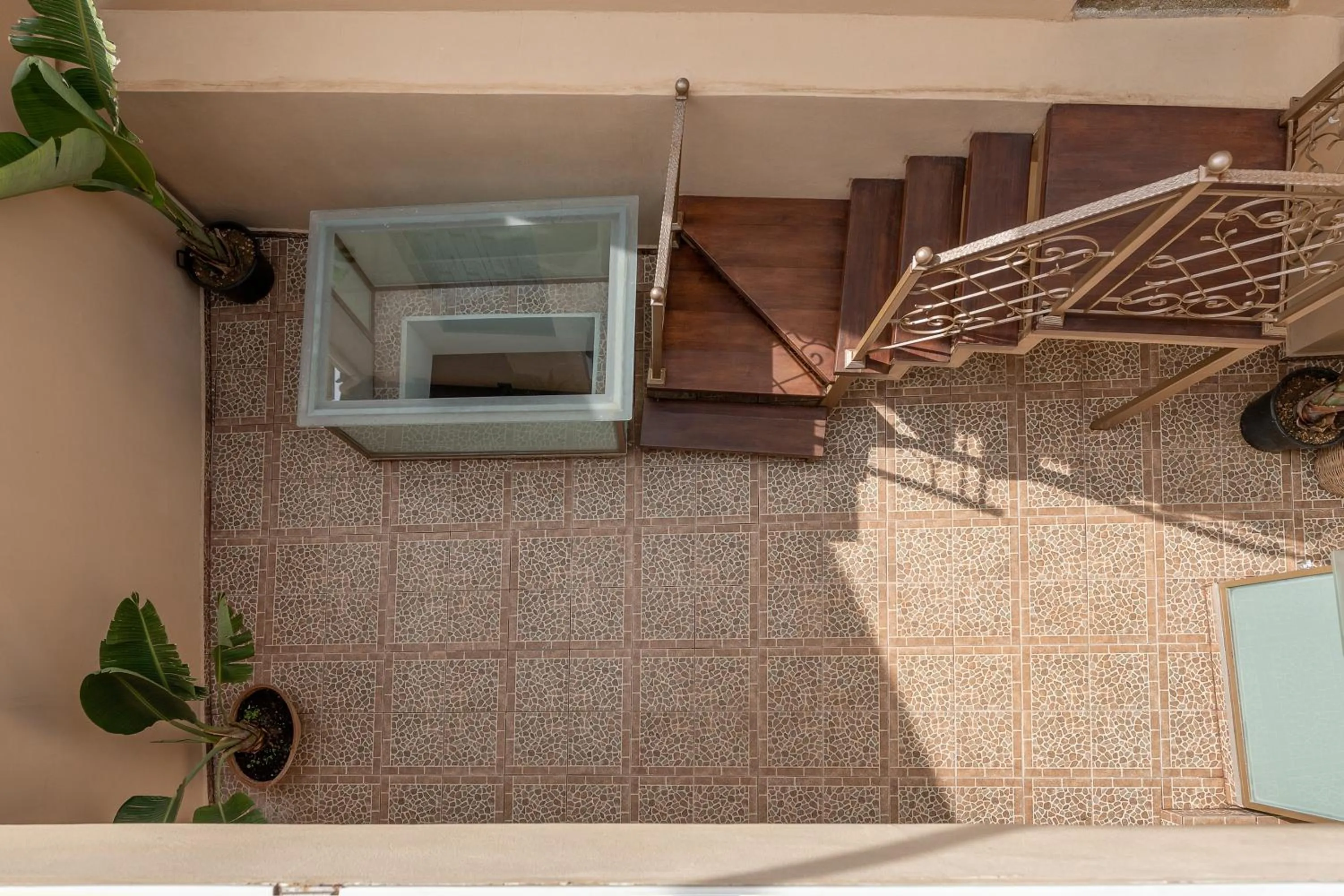 Patio in Old Town Suites