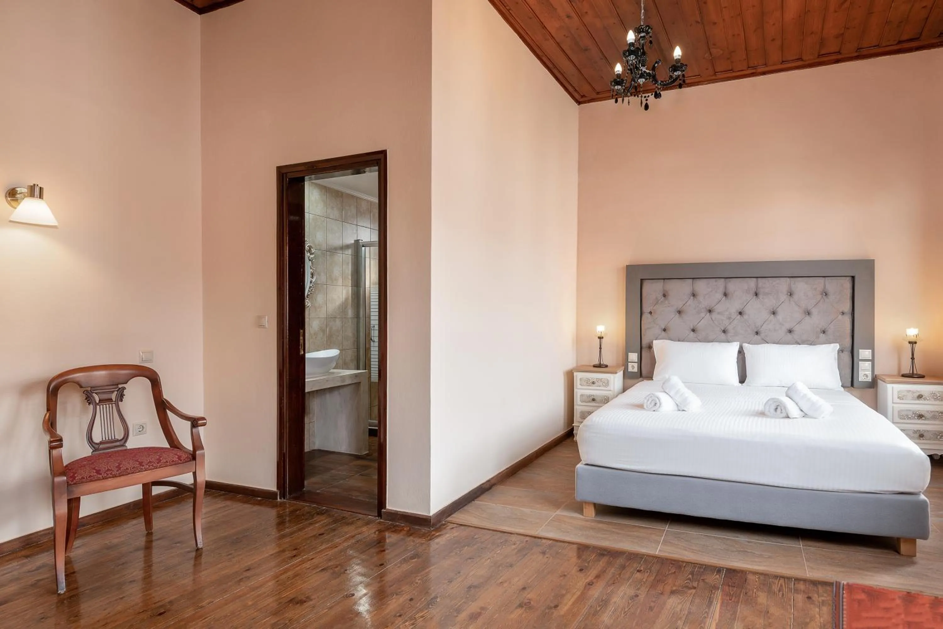 Bed in Old Town Suites