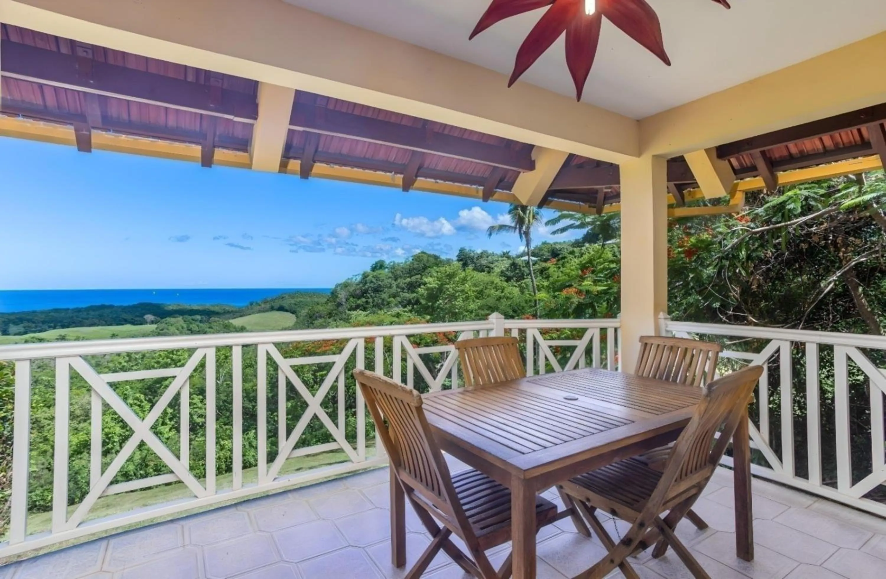 Balcony/Terrace in Domaine de l'Anse Ramier