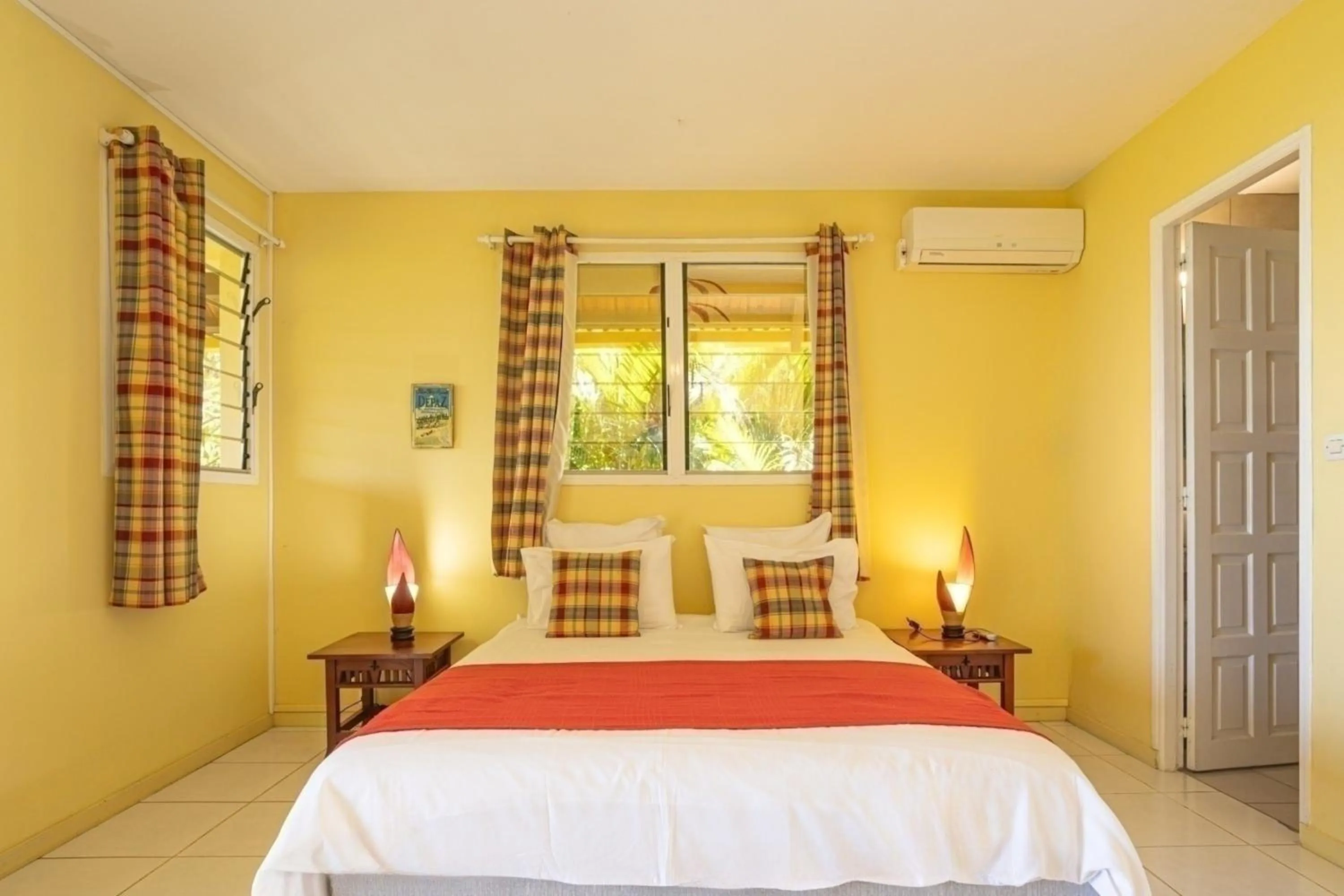 Bed in Domaine de l'Anse Ramier