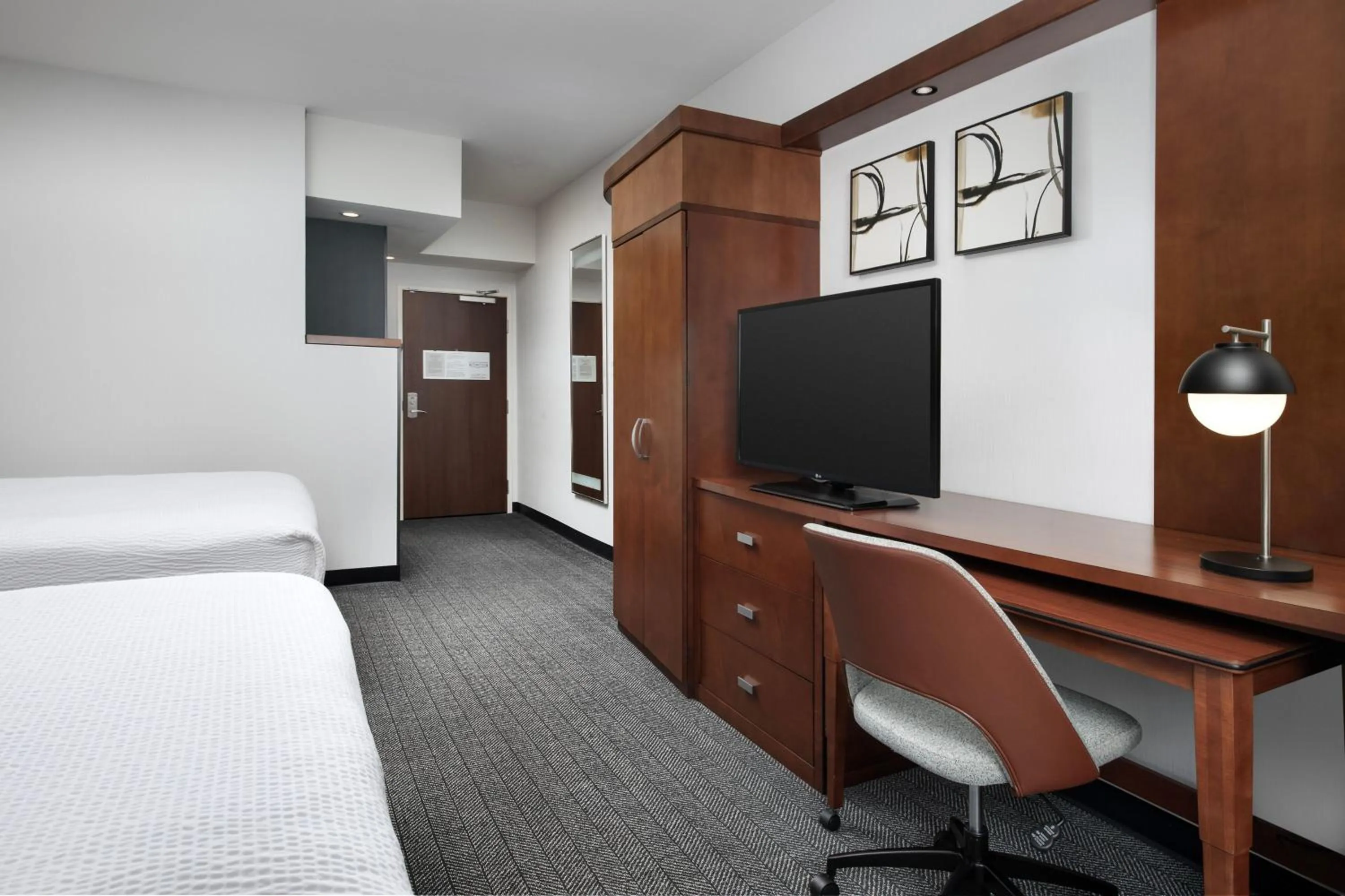 Bedroom, Bed in Courtyard By Marriott Little Rock North