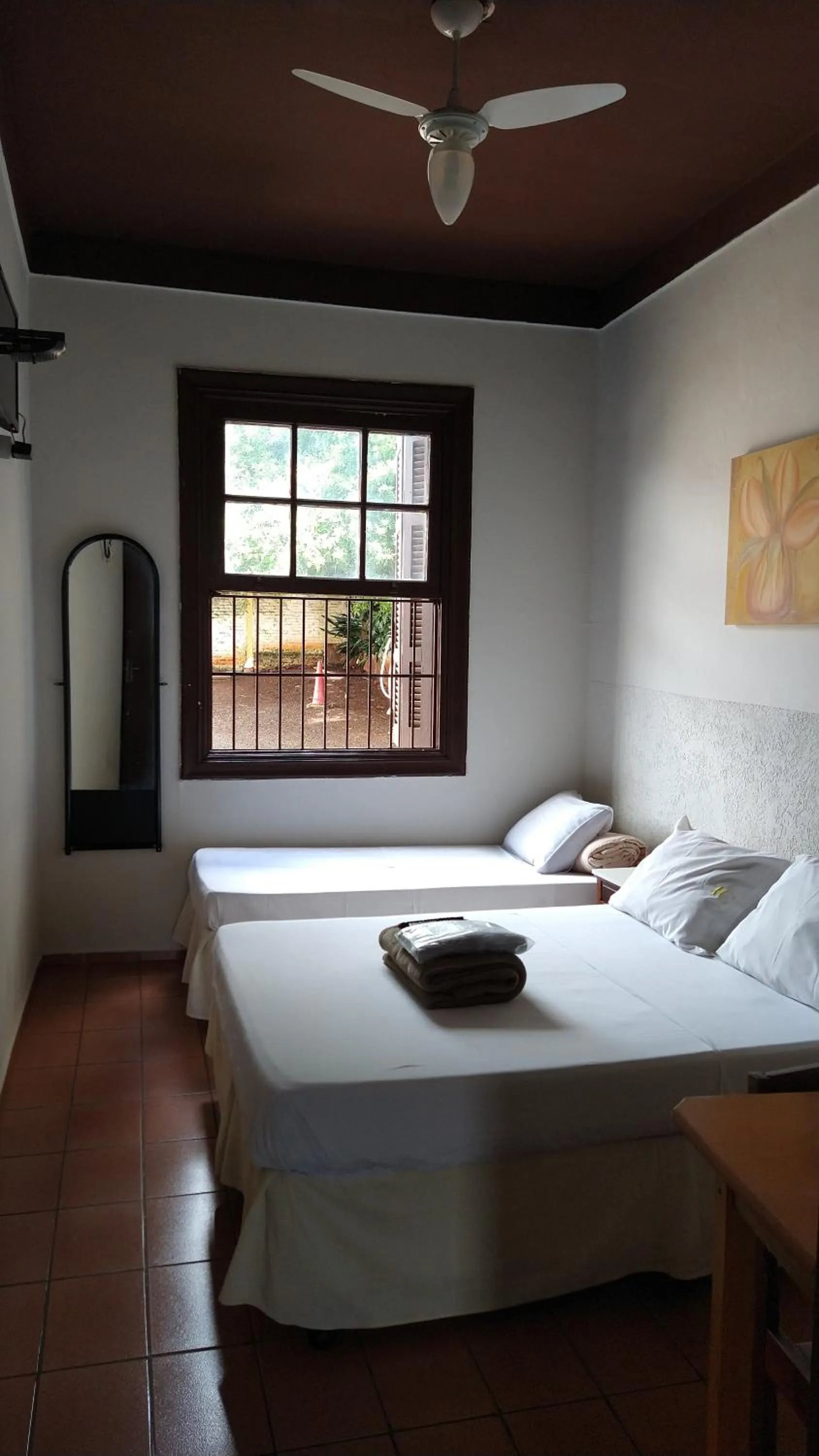 Bed in Hotel Columbia Botucatu Ltda