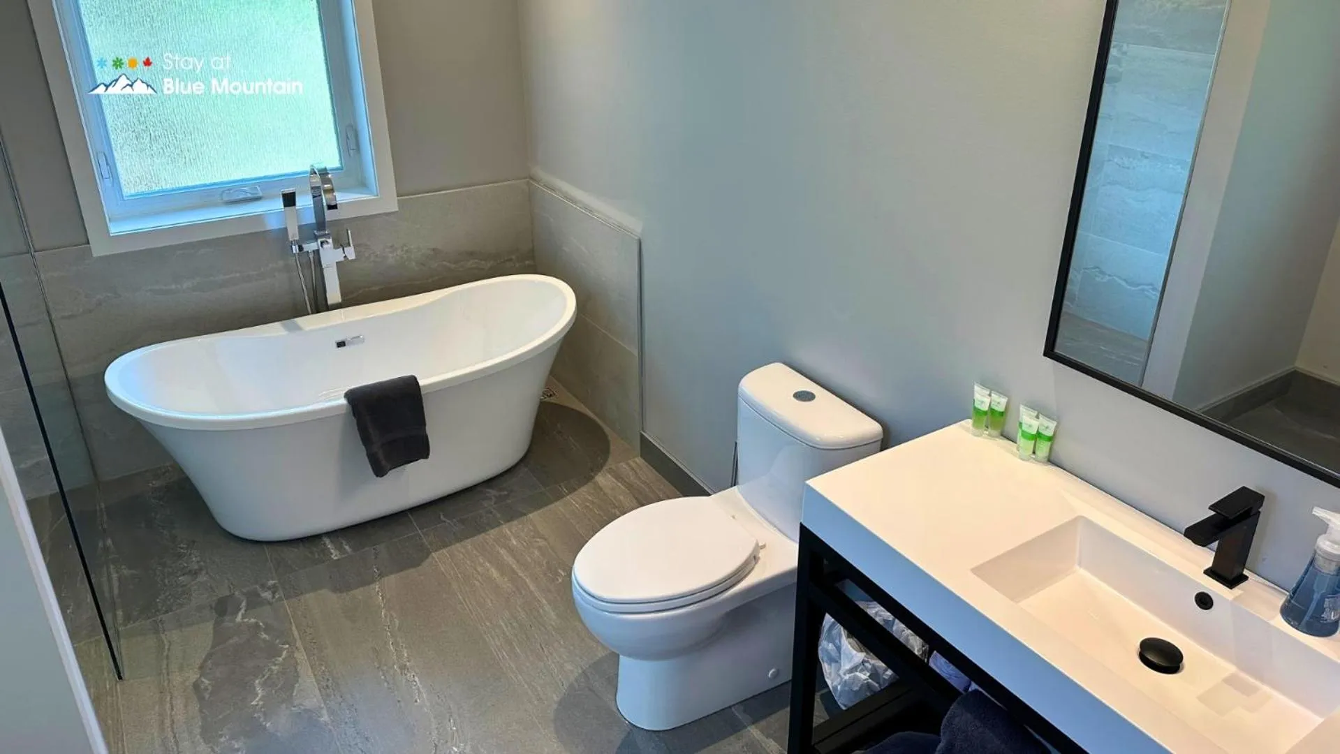 Bathroom in Orchard Run Chalet