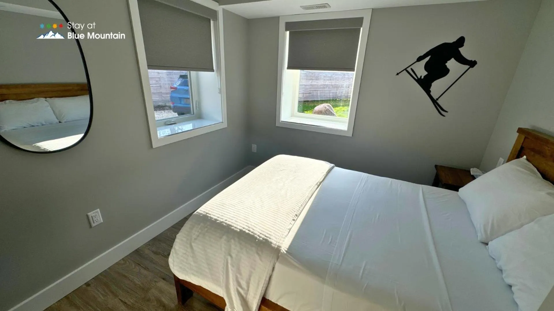Bedroom, Bed in Orchard Run Chalet